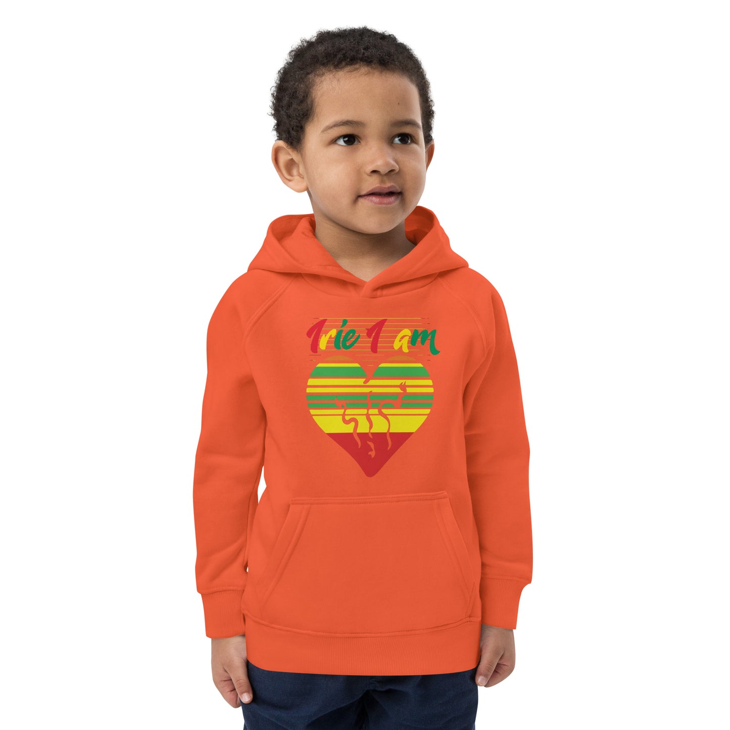 Kids eco "Irie I Am" hoodie