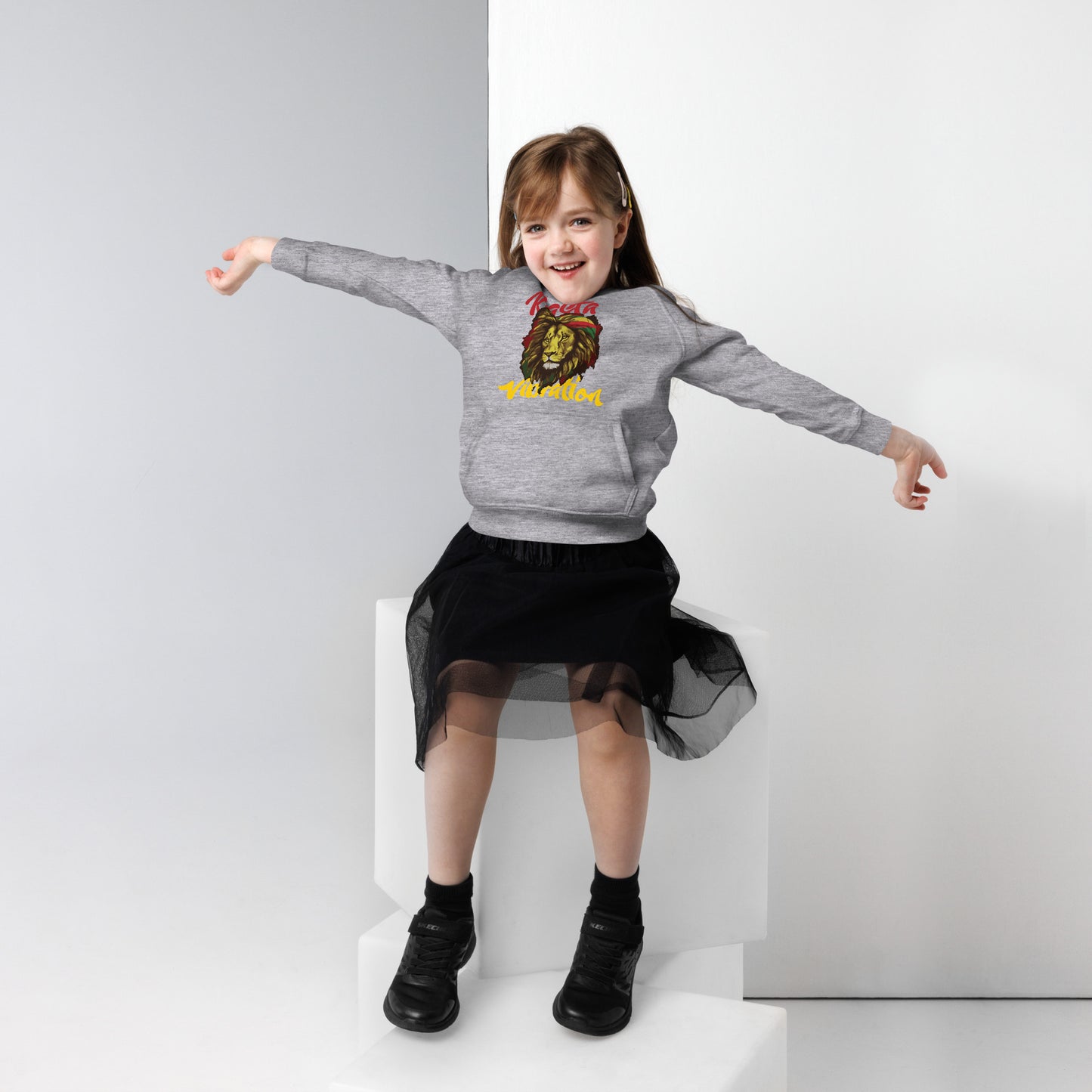 Kids eco "Rasta Vibration" hoodie