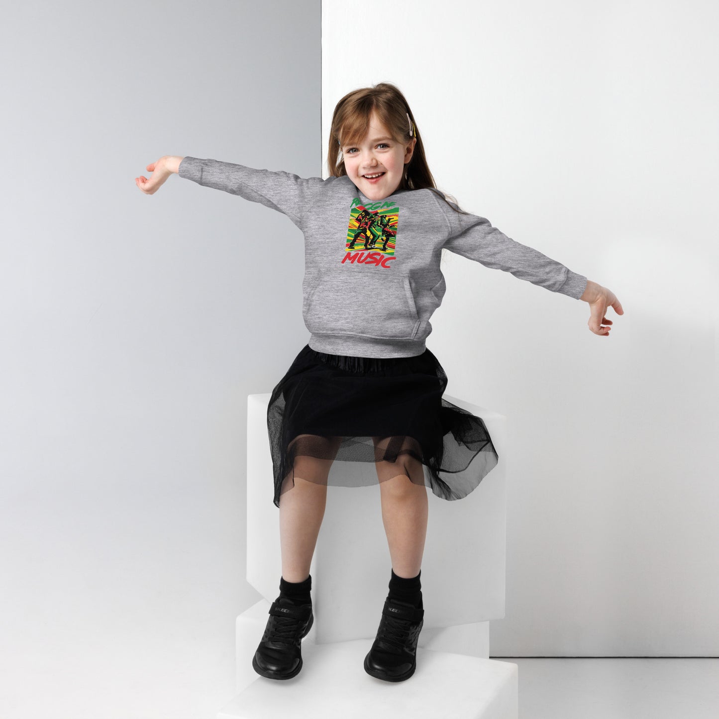 Kids eco "Reggae Music" hoodie