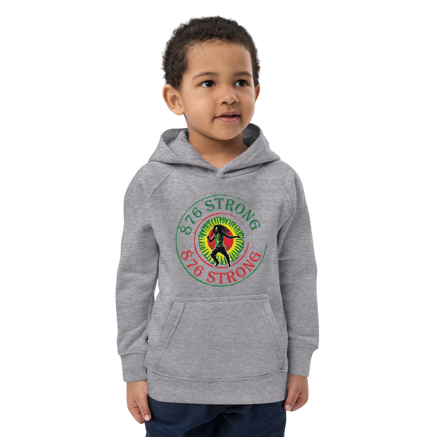 Kids eco "876 Strong" hoodie