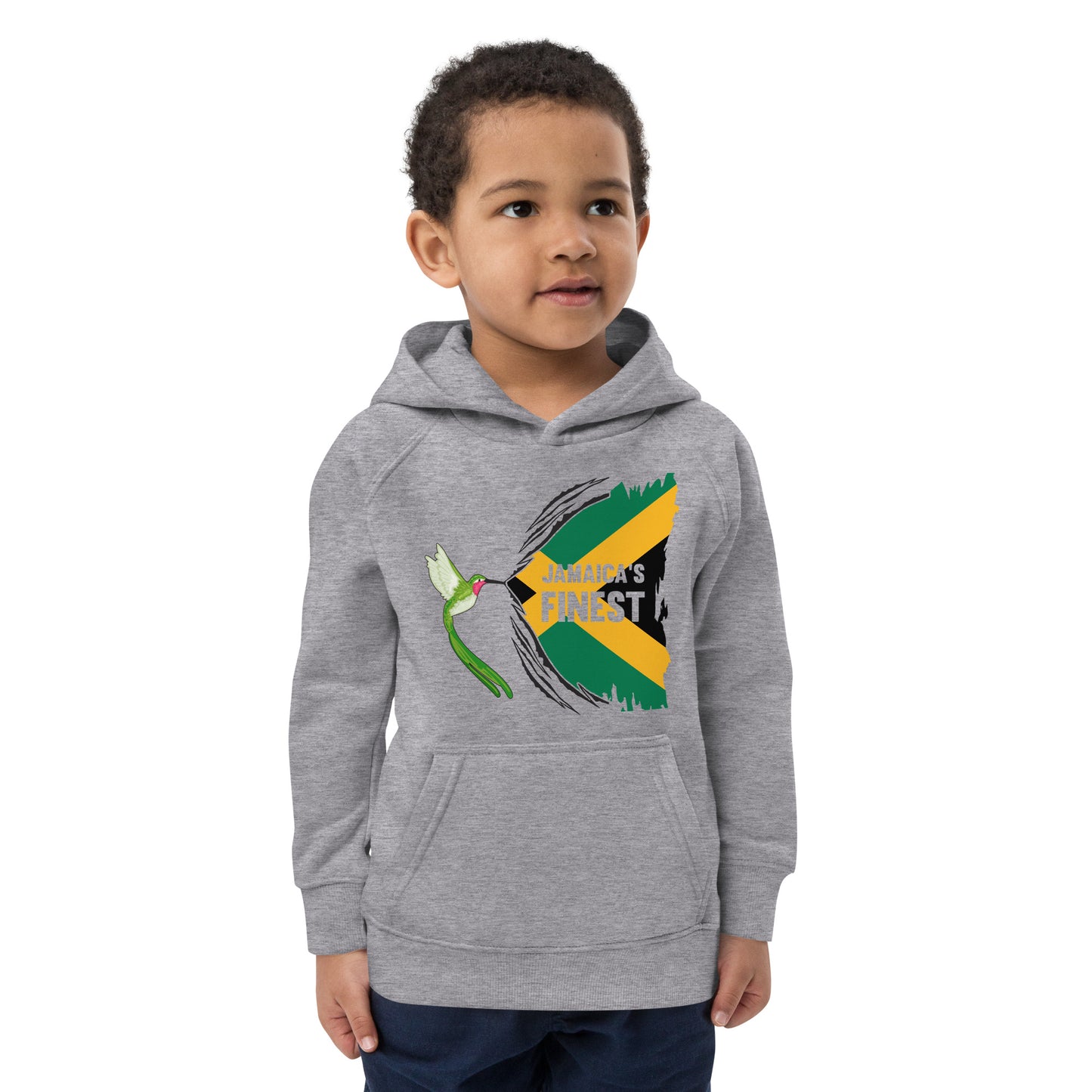 Kids eco Jamaica's Finest hoodie