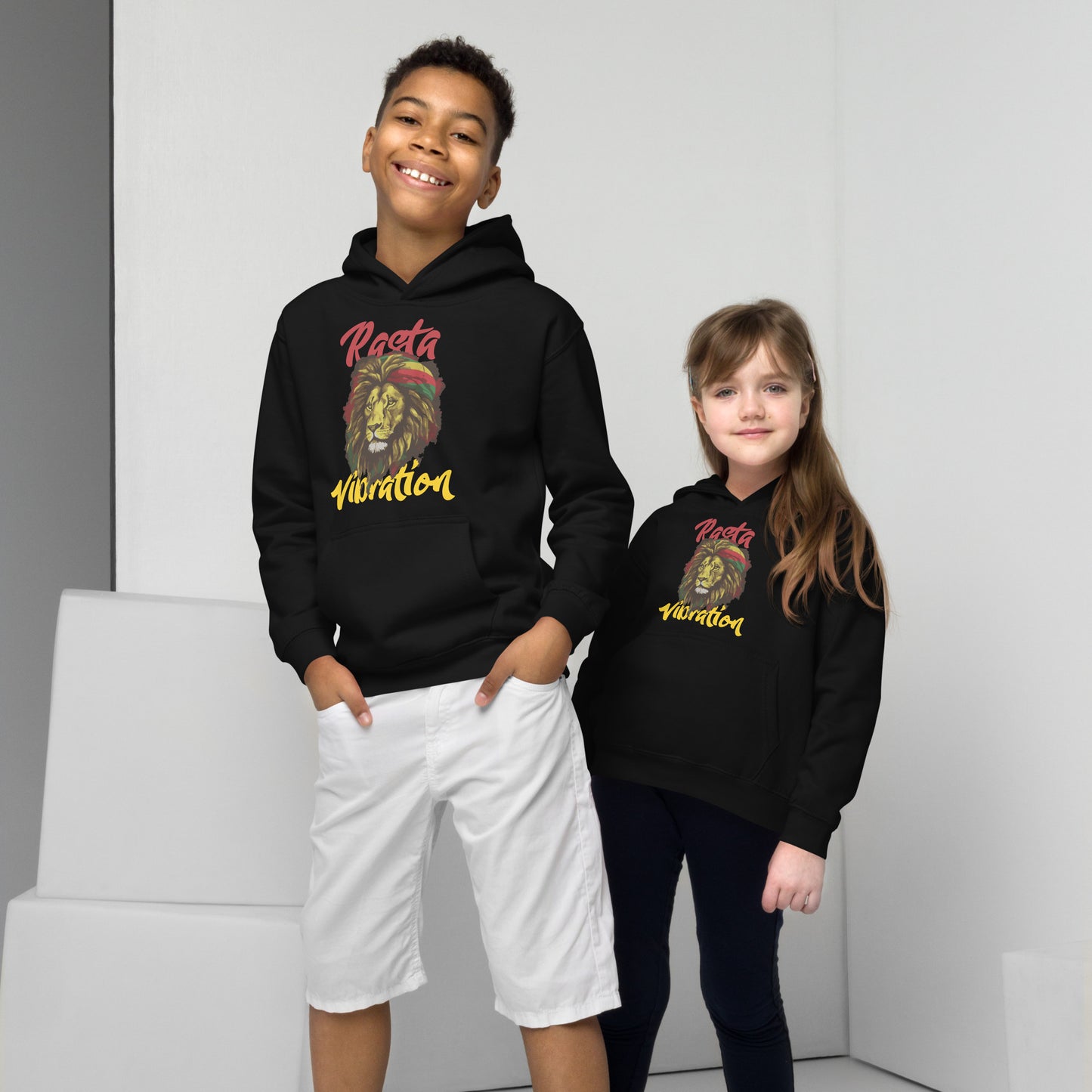 Youth "Rasta Vibration" Hoodie