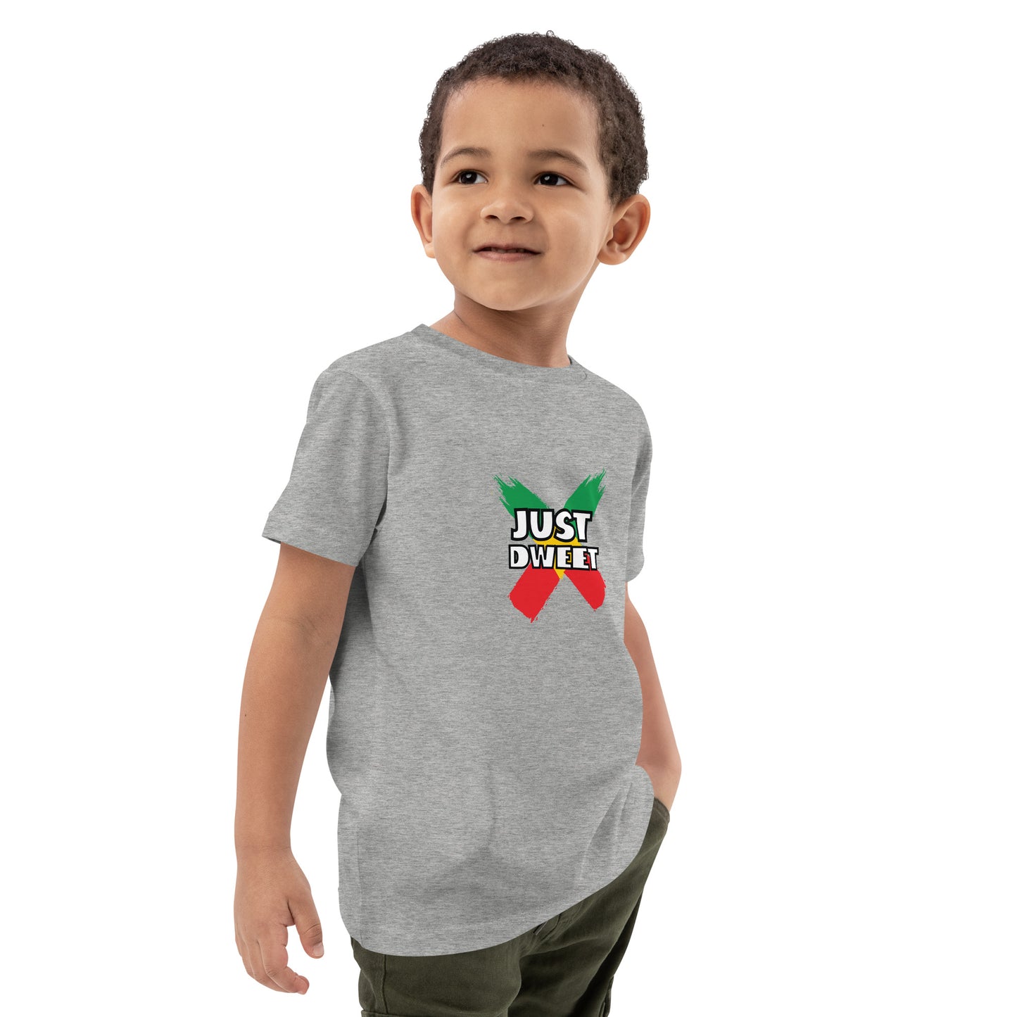 Organic cotton kids "Just Dweet" t-shirt