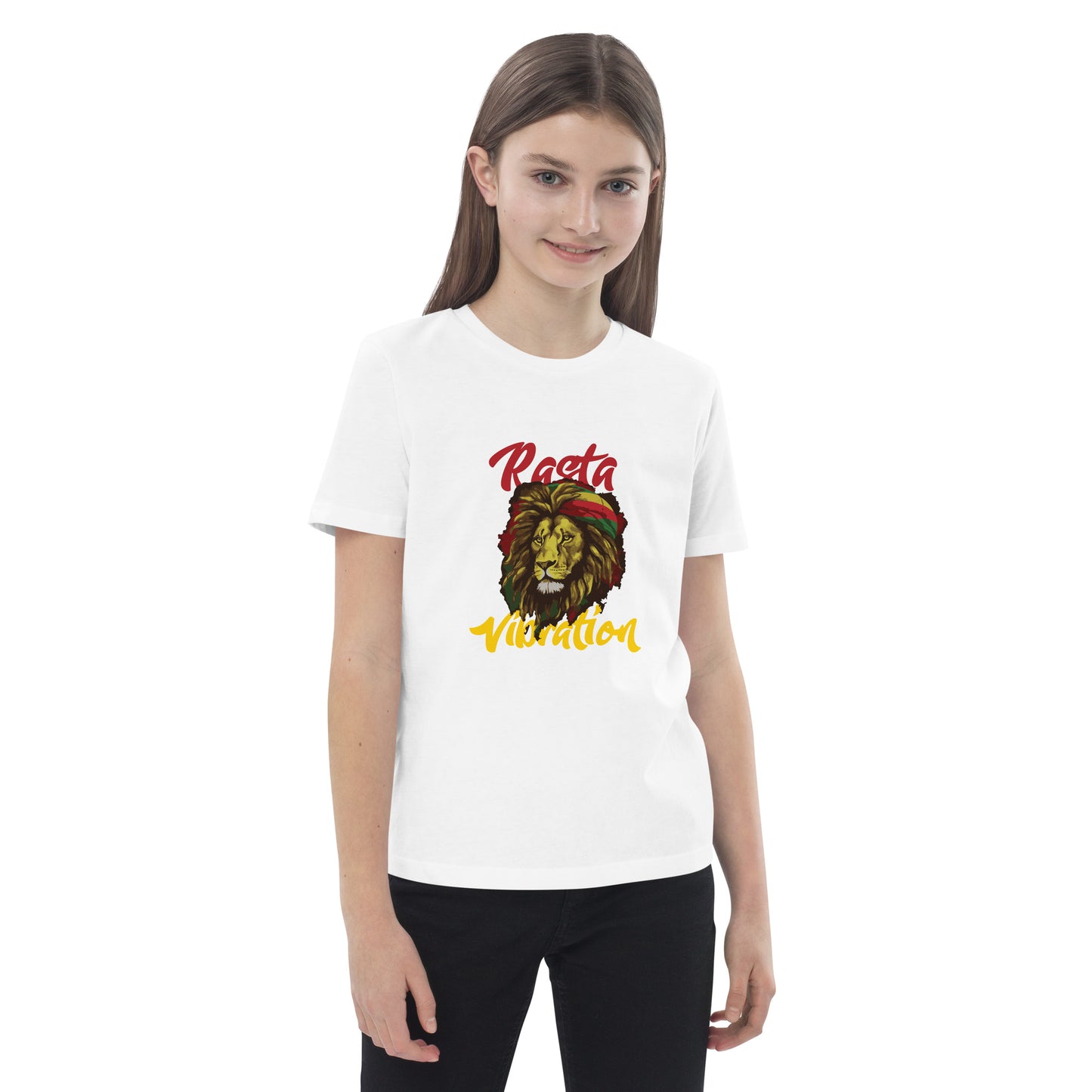 Biologisch katoenen kinder t-shirt "Rasta Vibration".