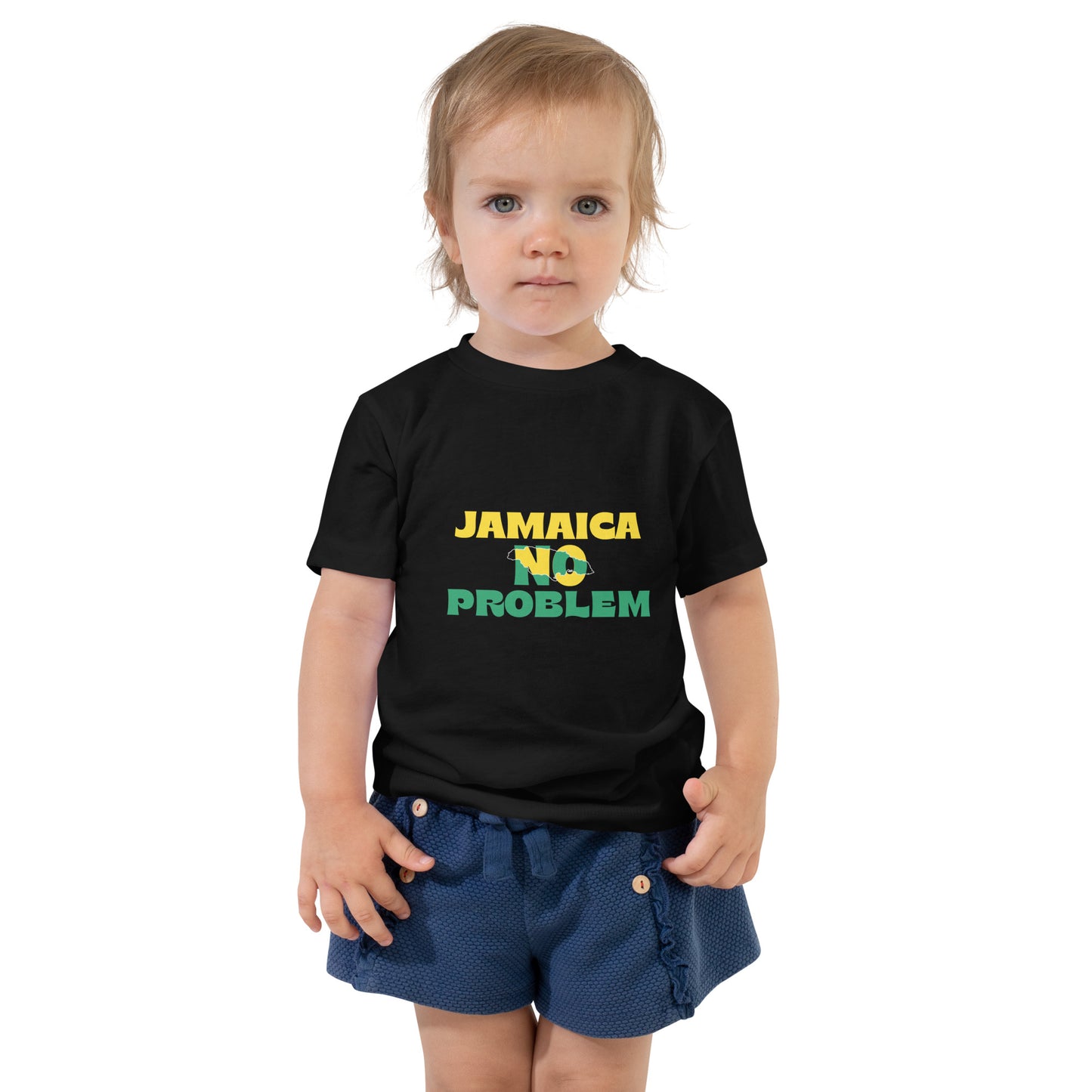 Toddler Short Sleeve "Jamaica No Problem" Tee