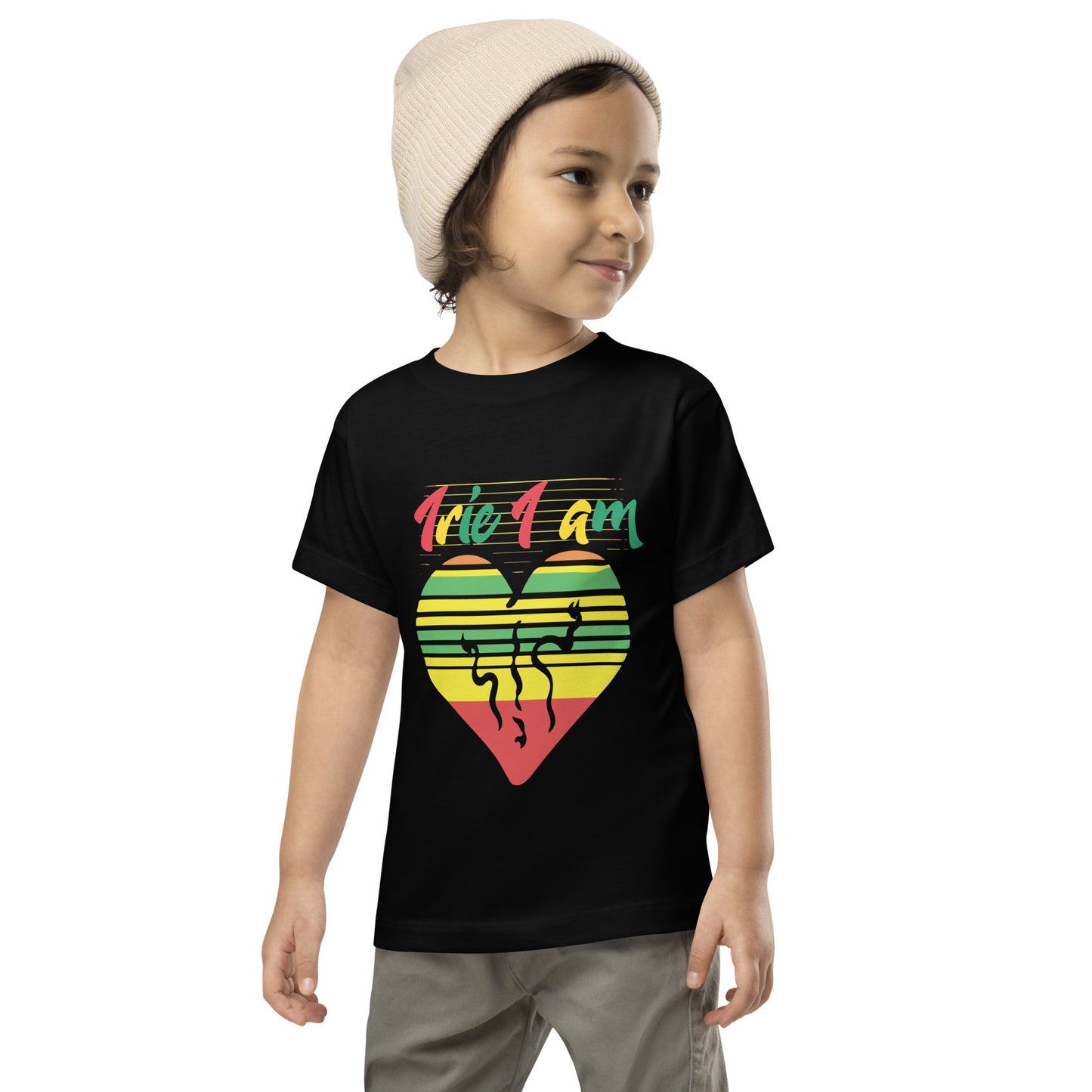 T-shirt à manches courtes pour tout-petits « Irie I Am »