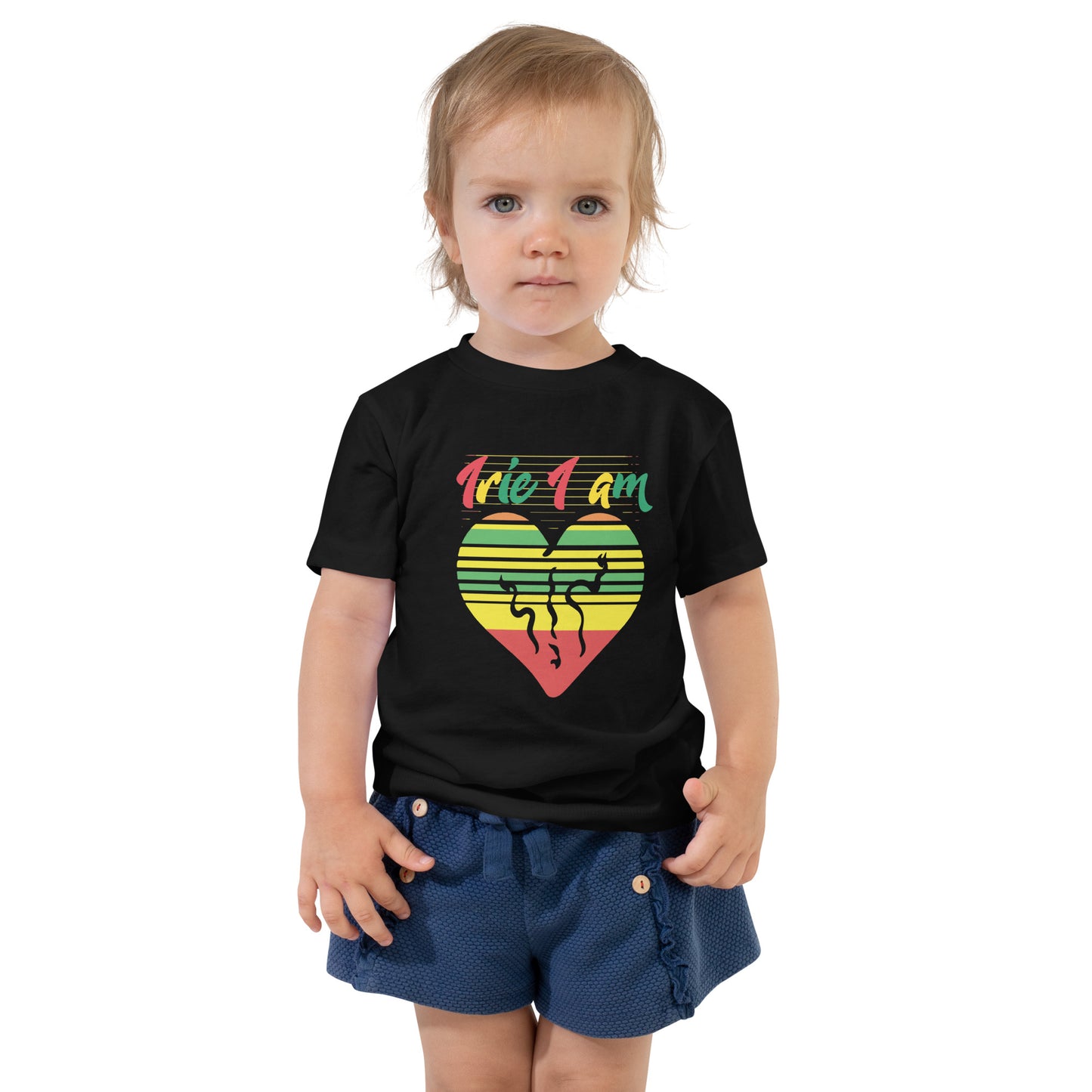 T-shirt à manches courtes pour tout-petits « Irie I Am »