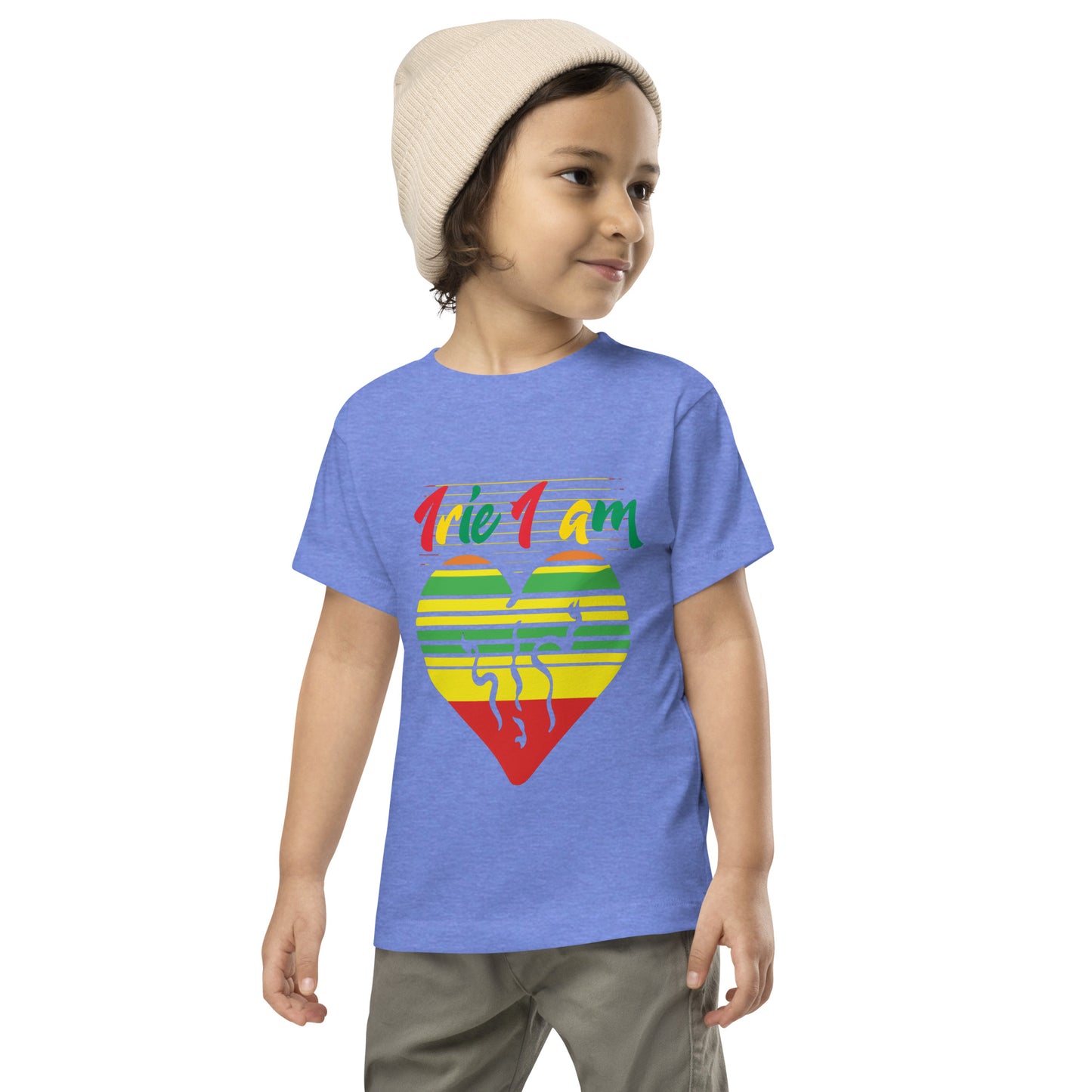 T-shirt à manches courtes pour tout-petits « Irie I Am »
