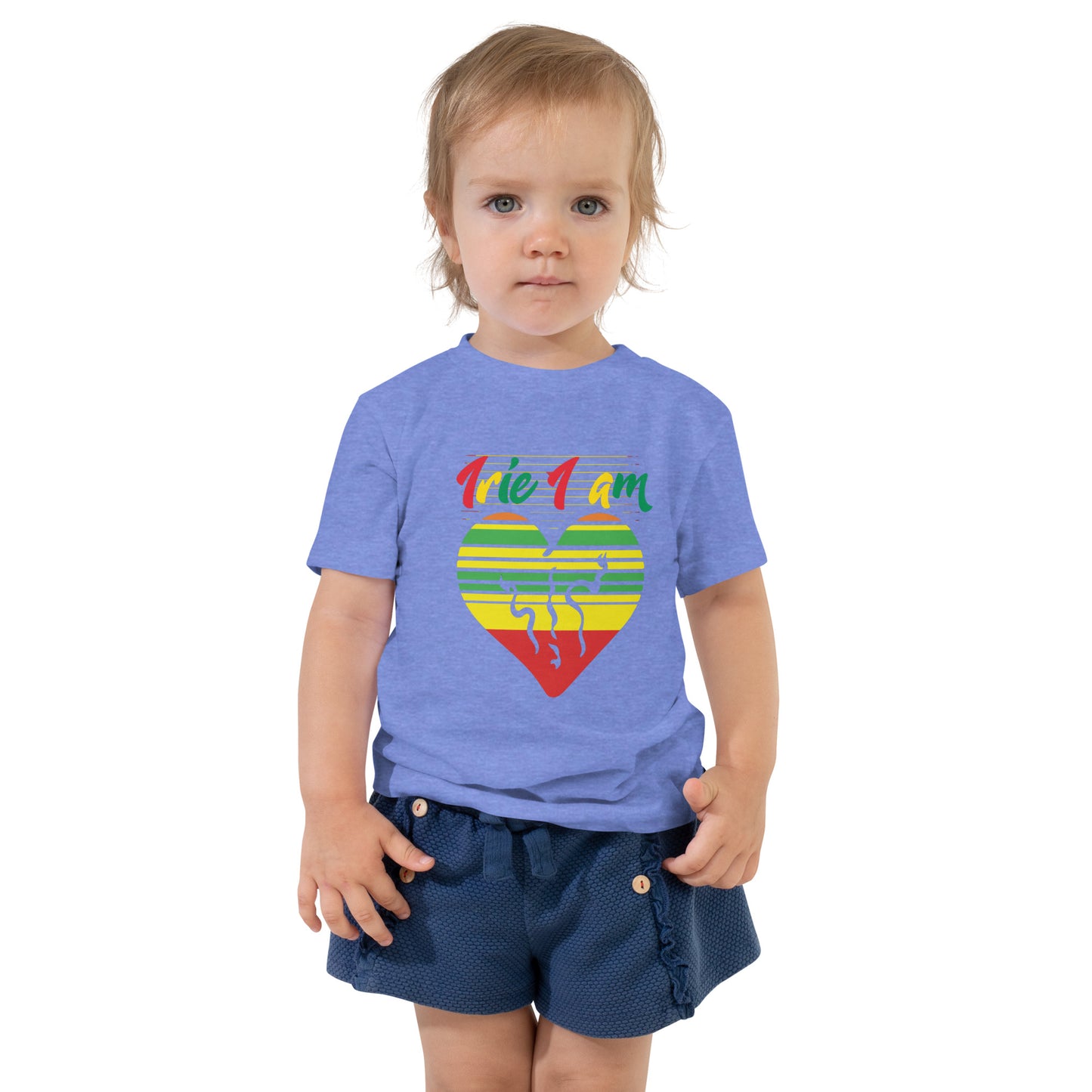 T-shirt à manches courtes pour tout-petits « Irie I Am »