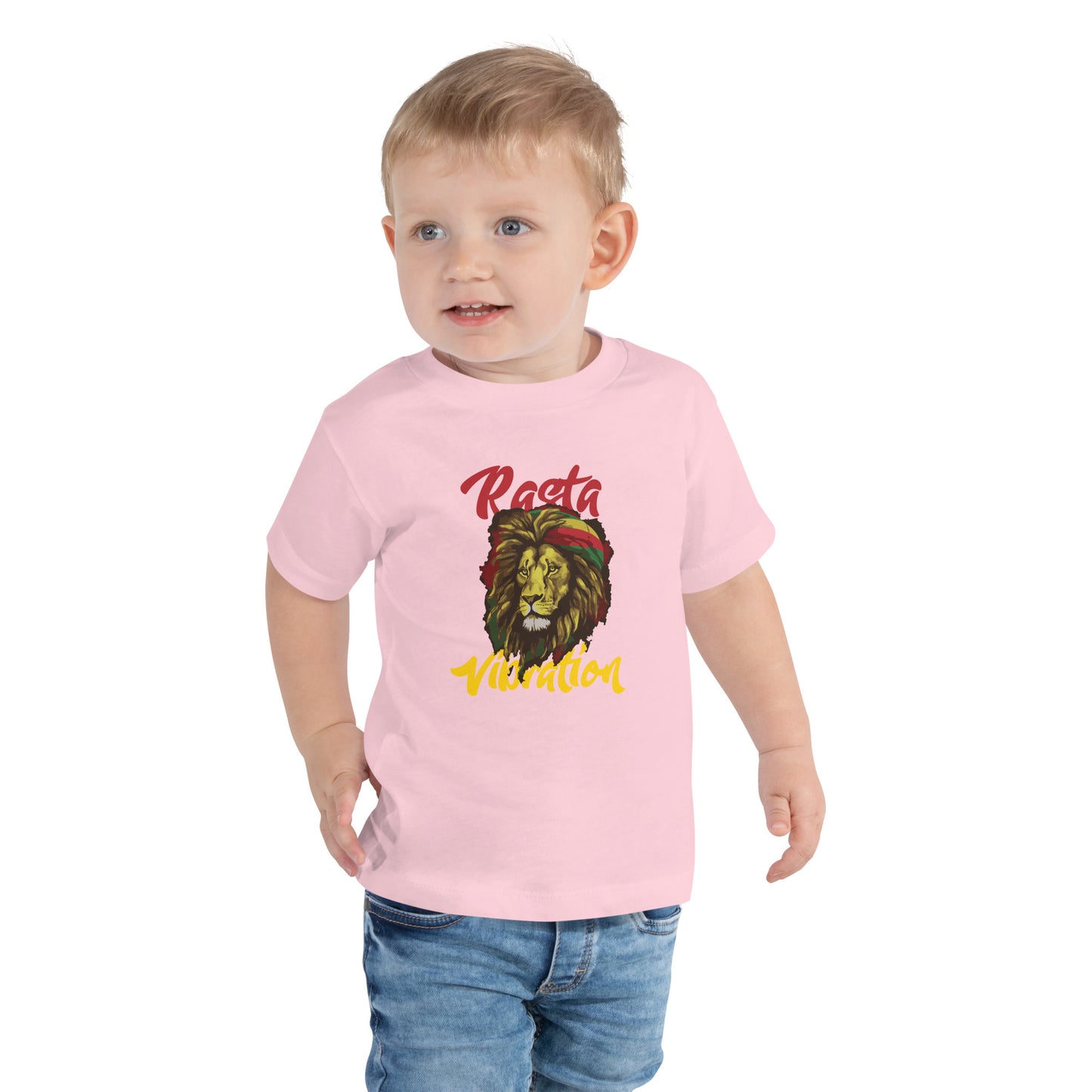 Toddler Short Sleeve "Rasta Vibration" Tee