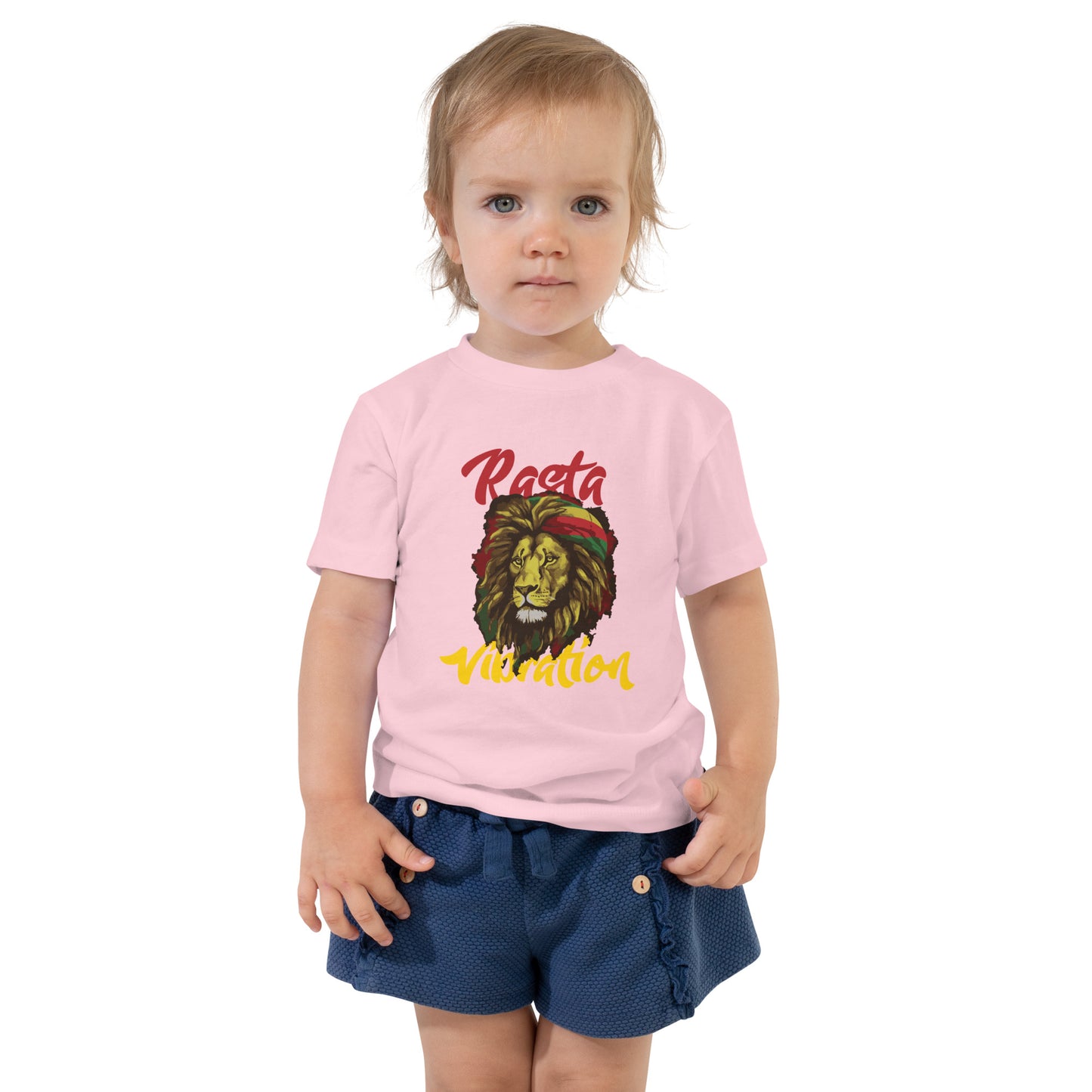 Toddler Short Sleeve "Rasta Vibration" Tee