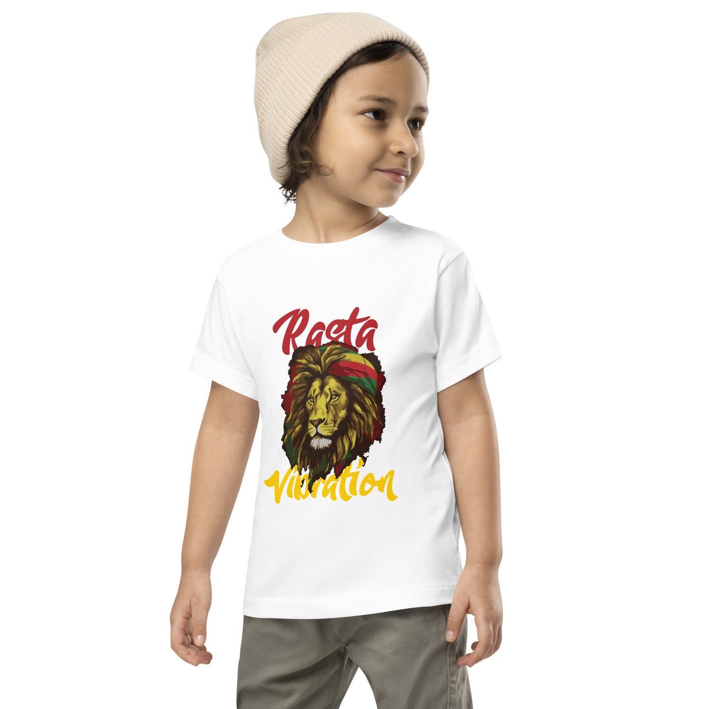 Toddler Short Sleeve "Rasta Vibration" Tee