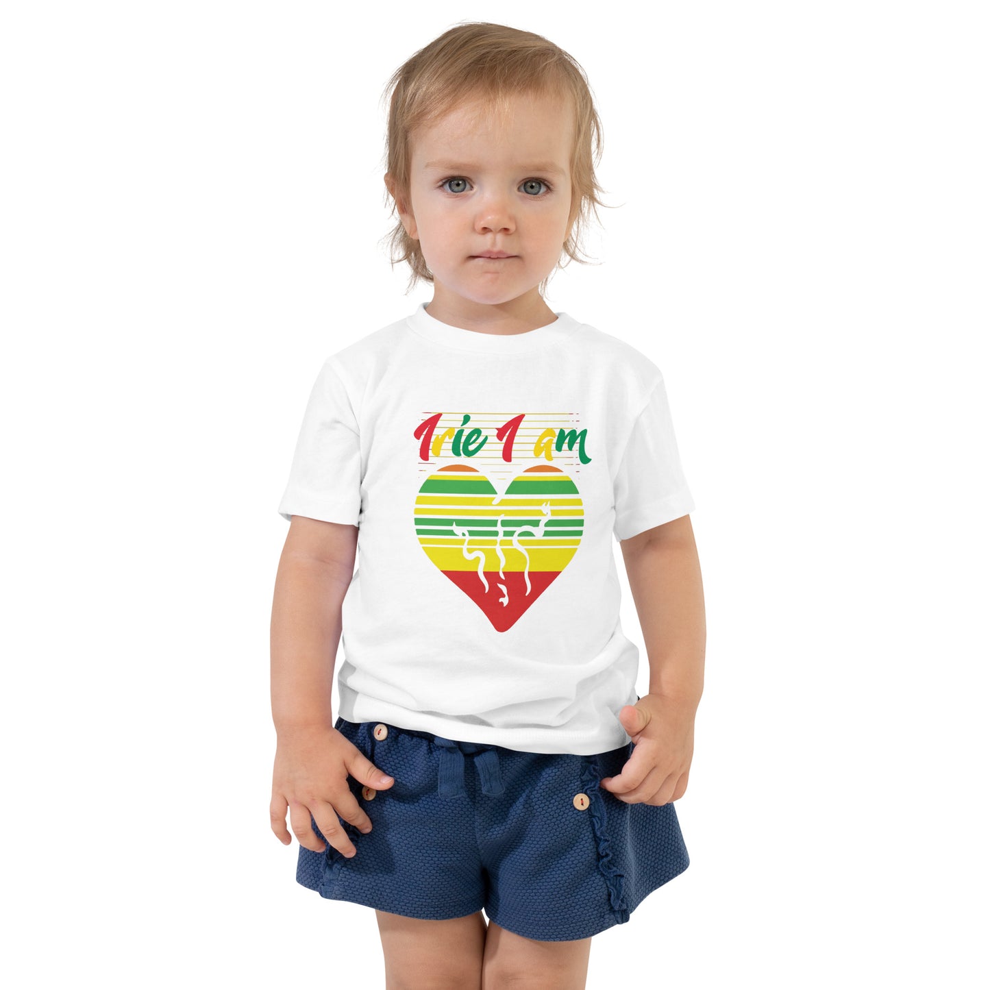 T-shirt à manches courtes pour tout-petits « Irie I Am »
