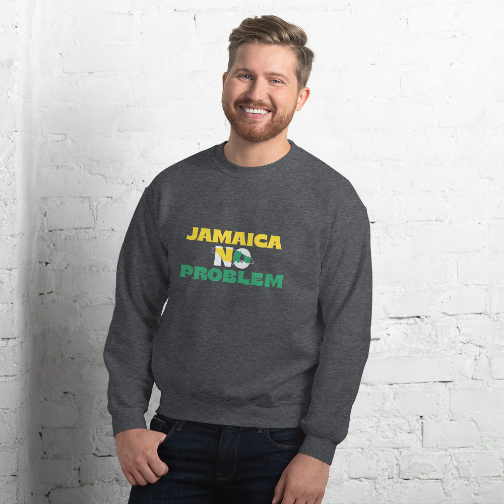 Unisex "Jamaica No Problem" white edition Sweatshirt