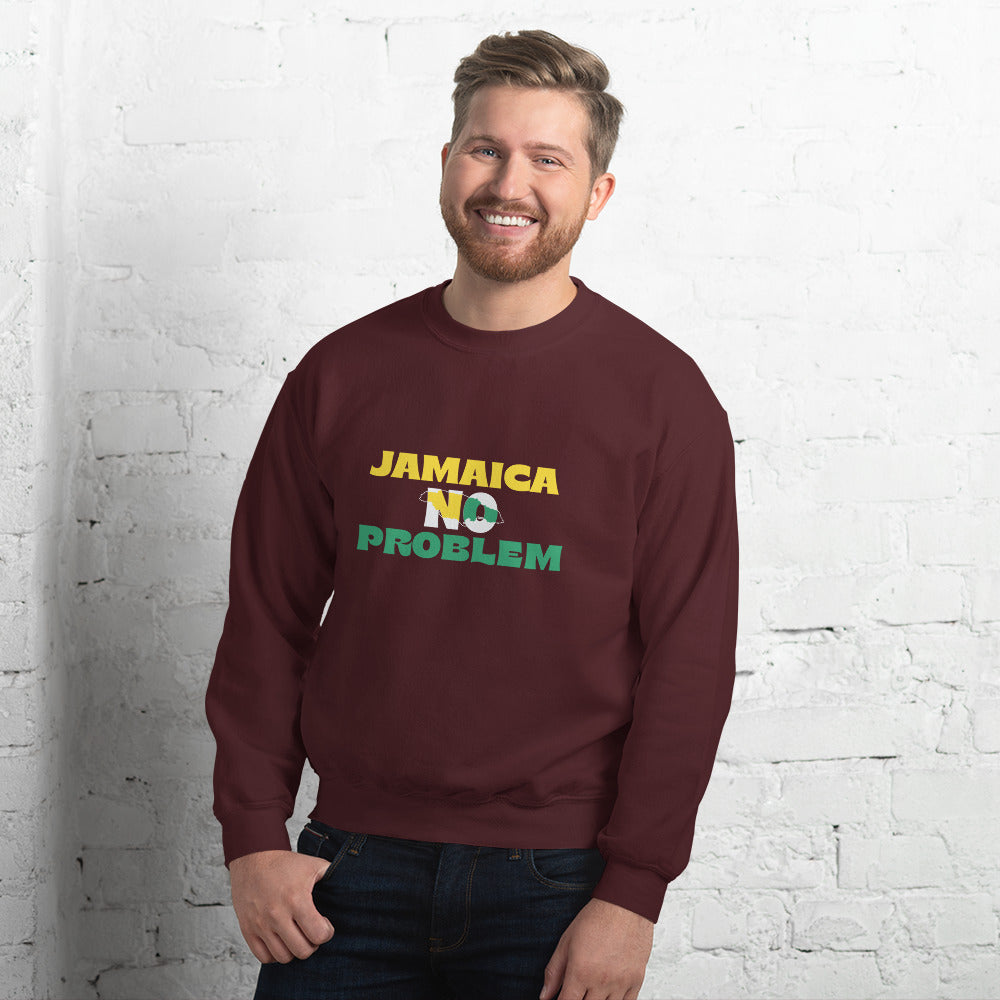 Unisex "Jamaica No Problem" white edition Sweatshirt