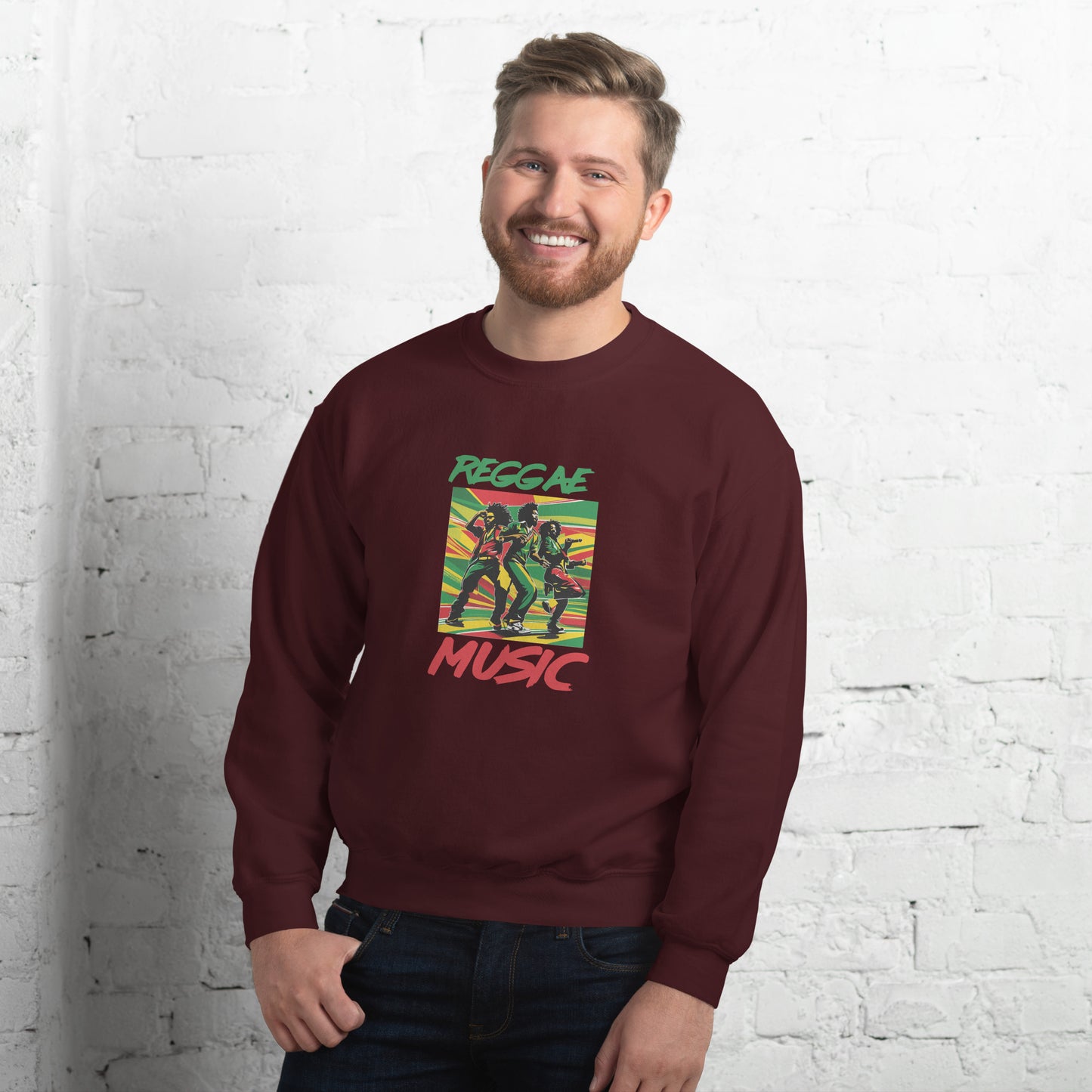 Sweat-shirt Musique Reggae