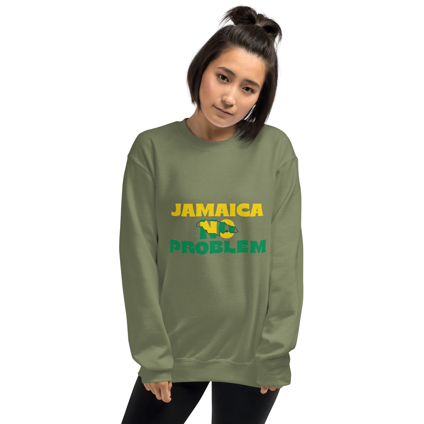 Unisex "Jamaica No Problem" black edition Sweatshirt
