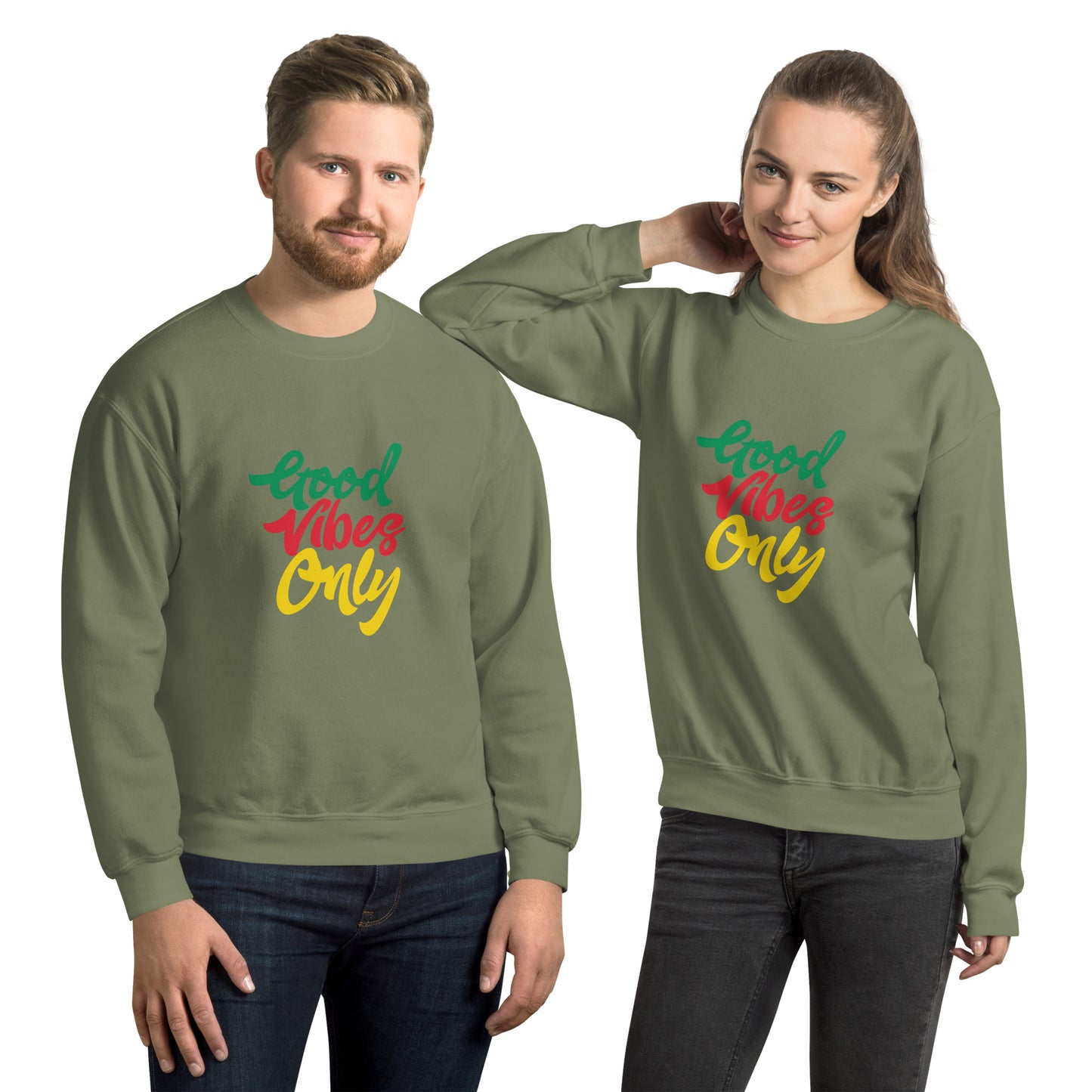 Unisex"Good Vibes Only" Sweatshirt
