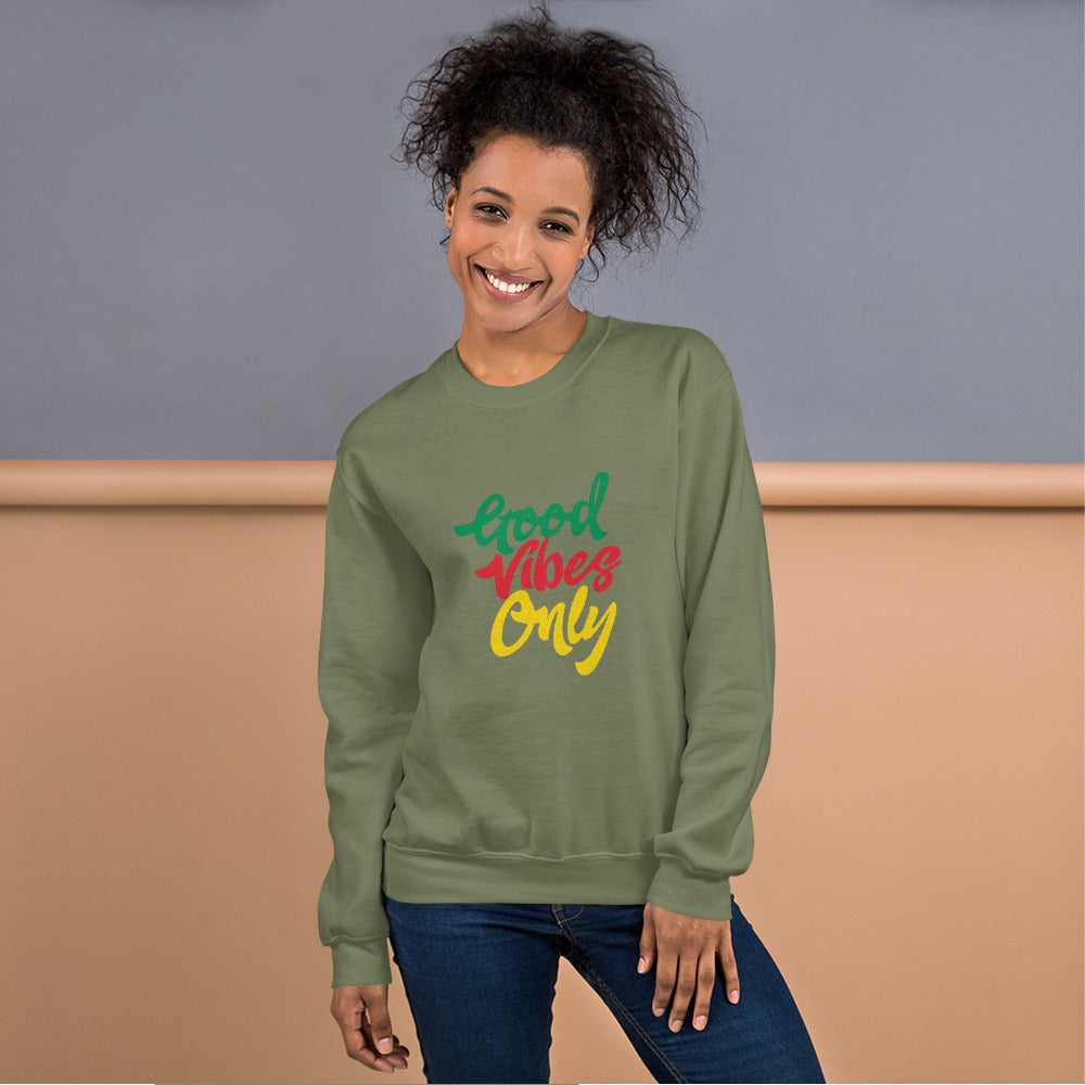 Unisex"Good Vibes Only" Sweatshirt