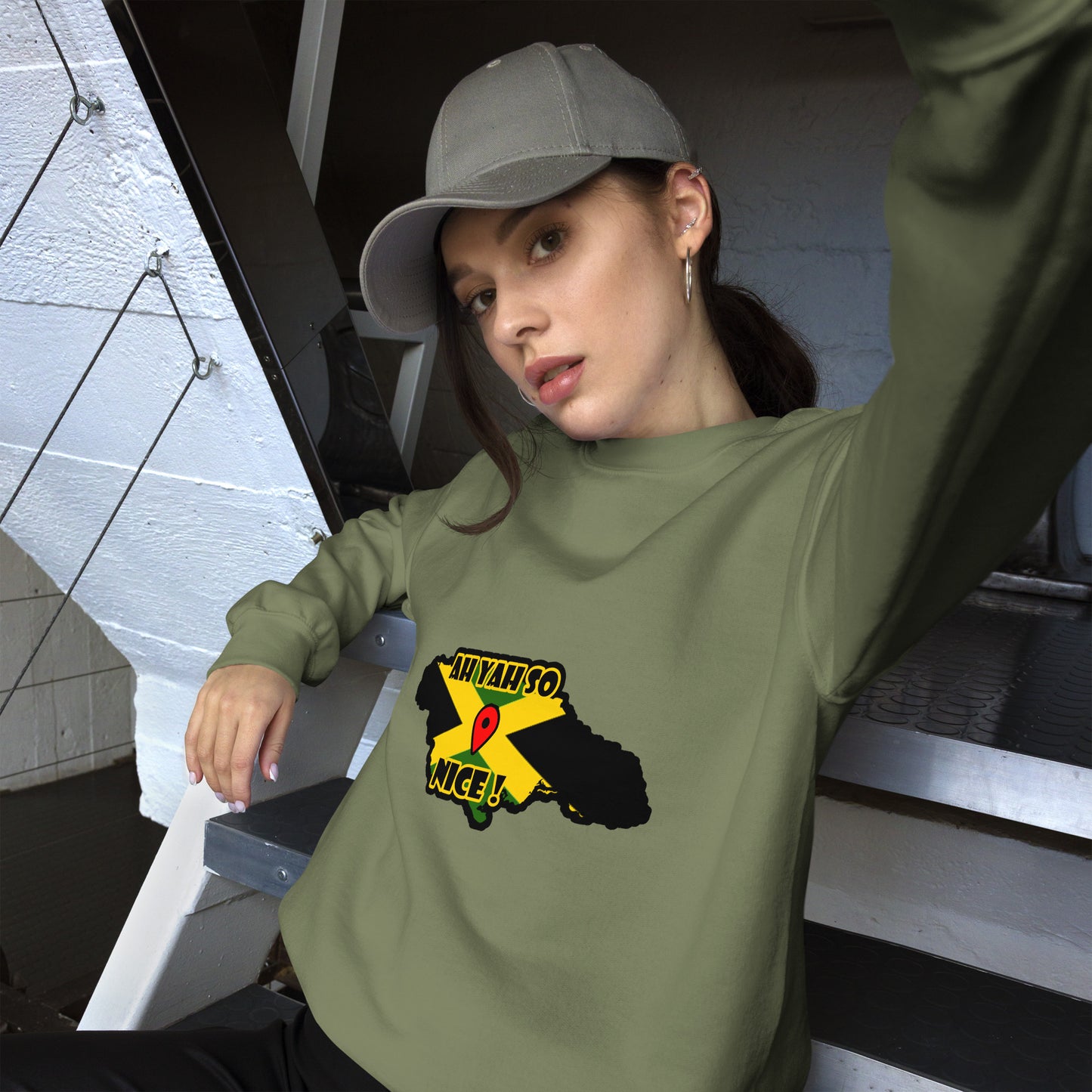Unisex "Ah Yahso Nice" Sweatshirt