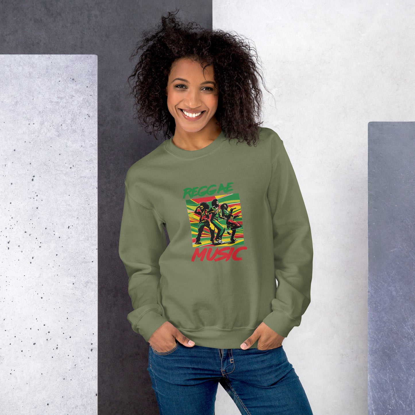 Sweat-shirt Musique Reggae