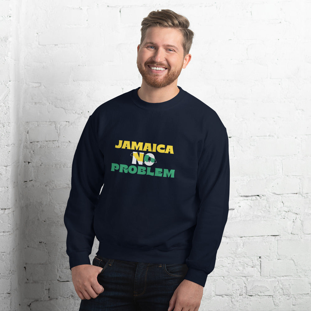 Unisex "Jamaica No Problem" white edition Sweatshirt