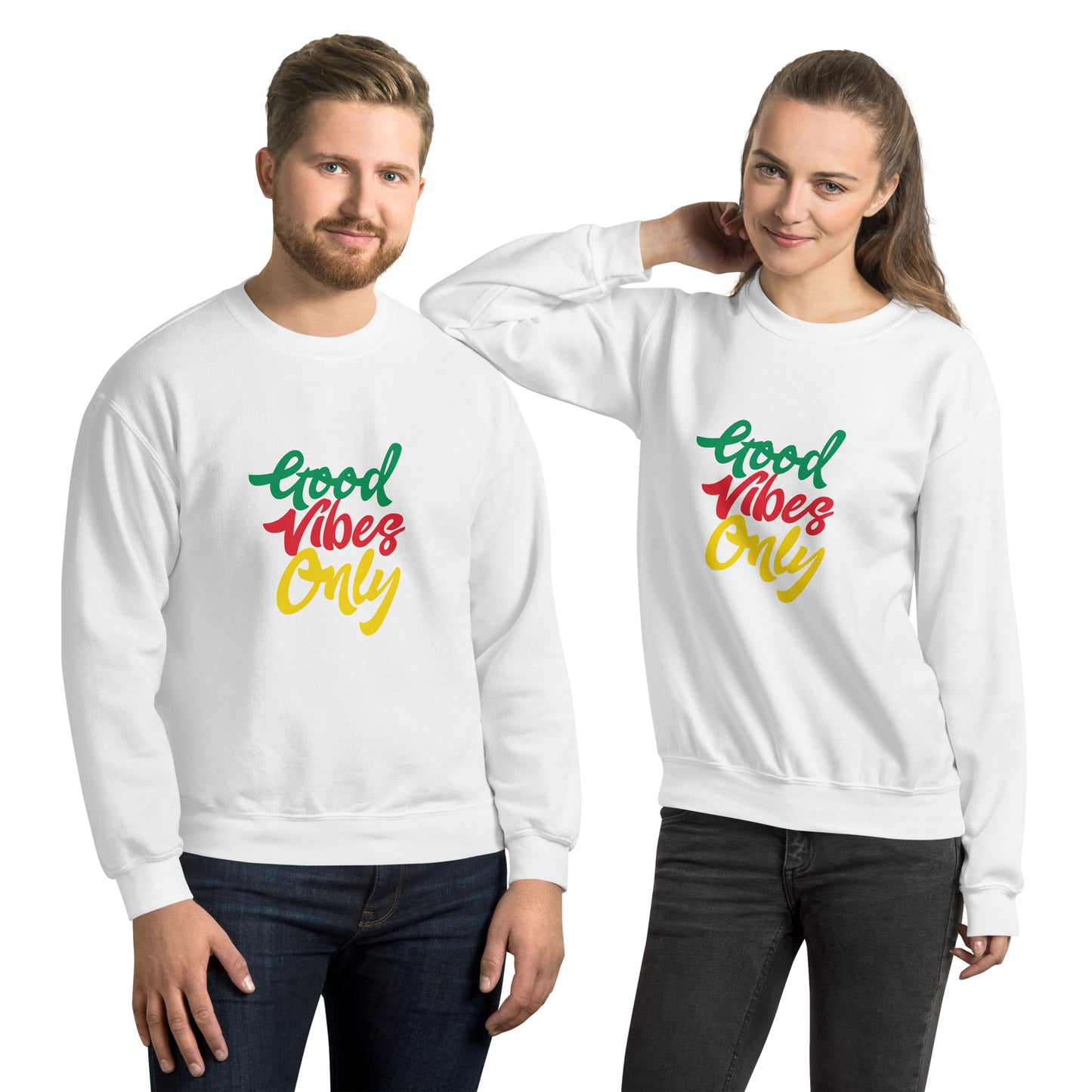 Unisex"Good Vibes Only" Sweatshirt