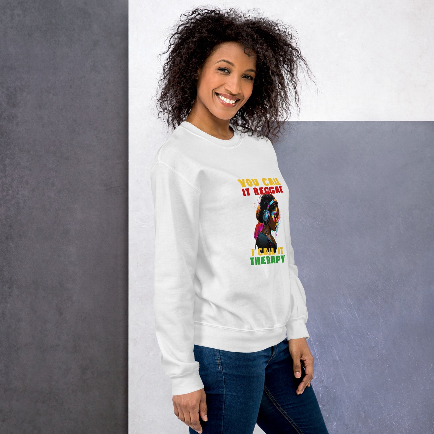 Unisex "Reggae is Therapy" Sweatshirt