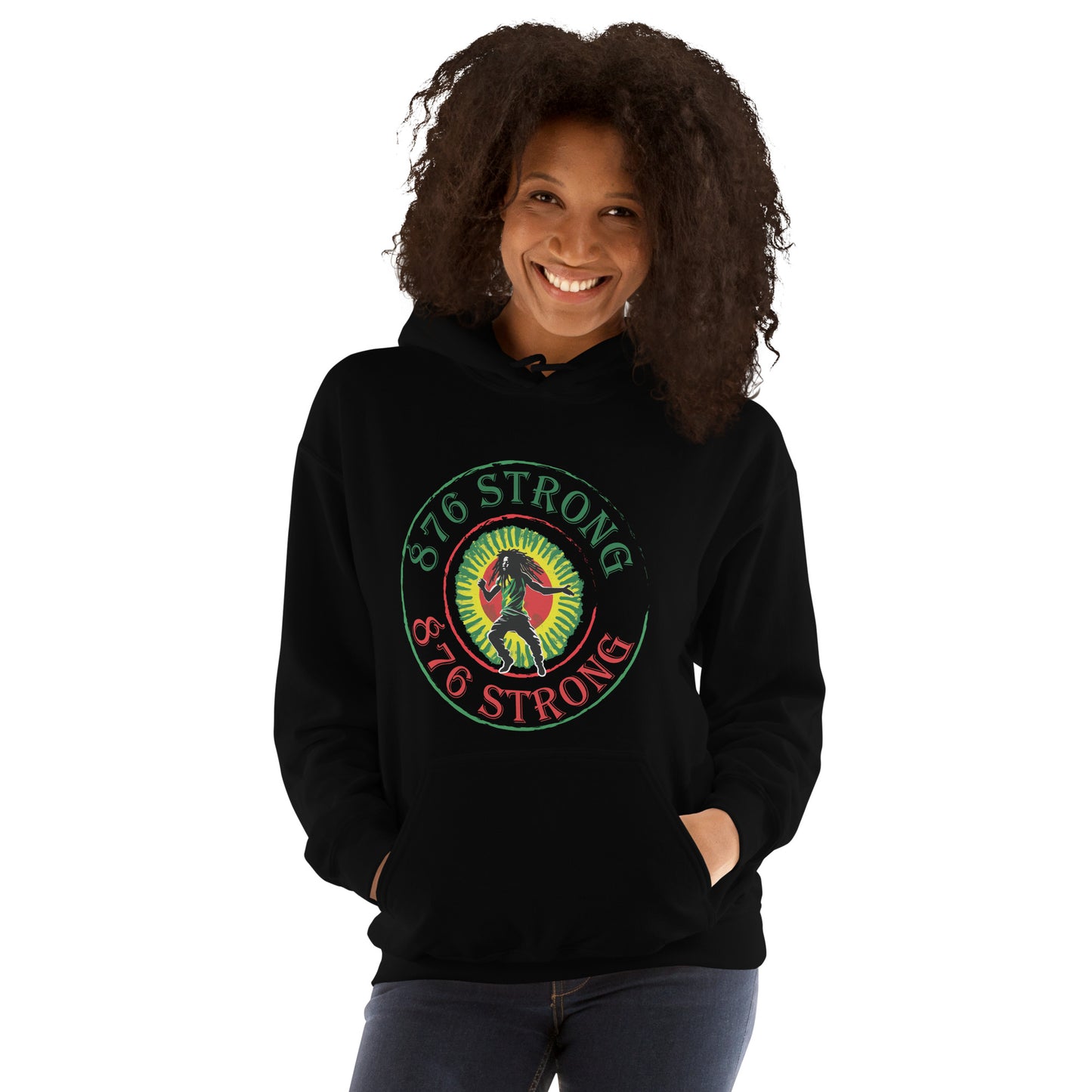 Sweat à capuche unisexe « 876 Strong »