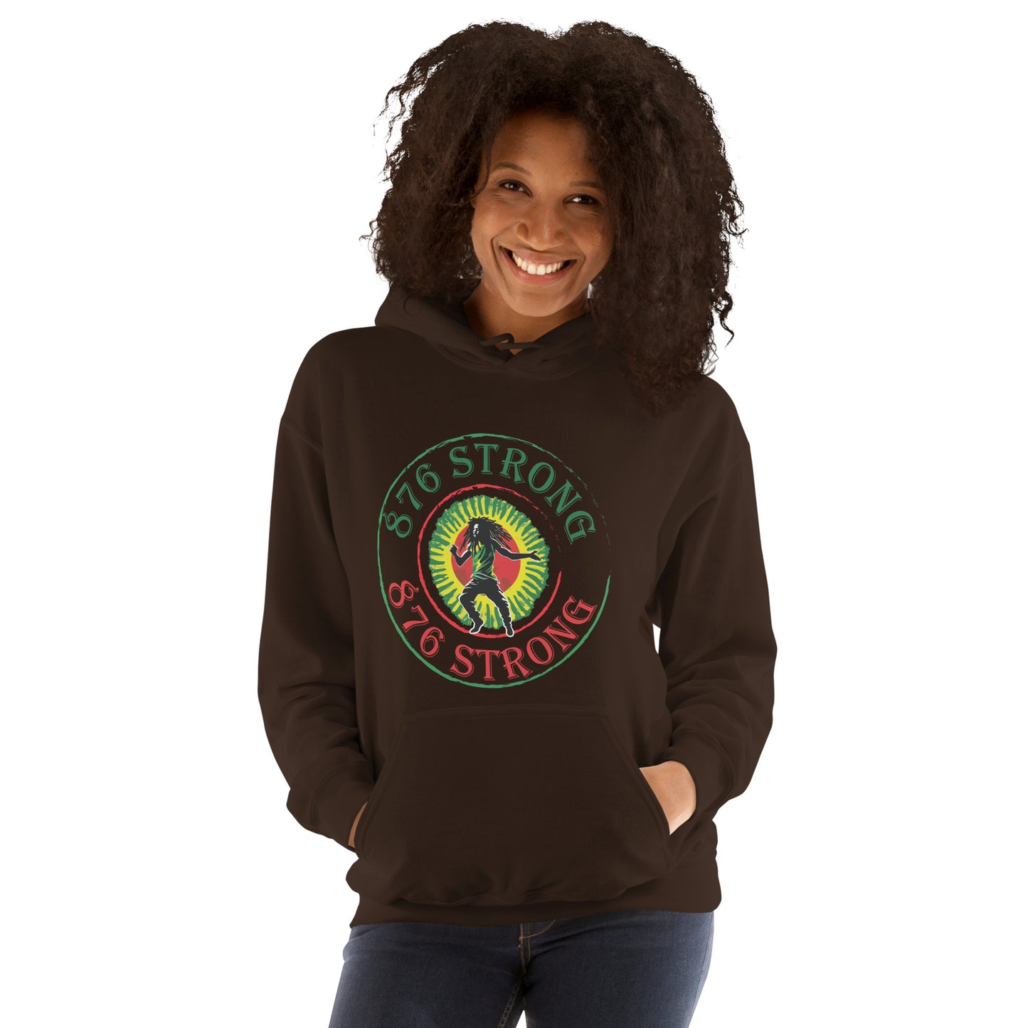 Sweat à capuche unisexe « 876 Strong »