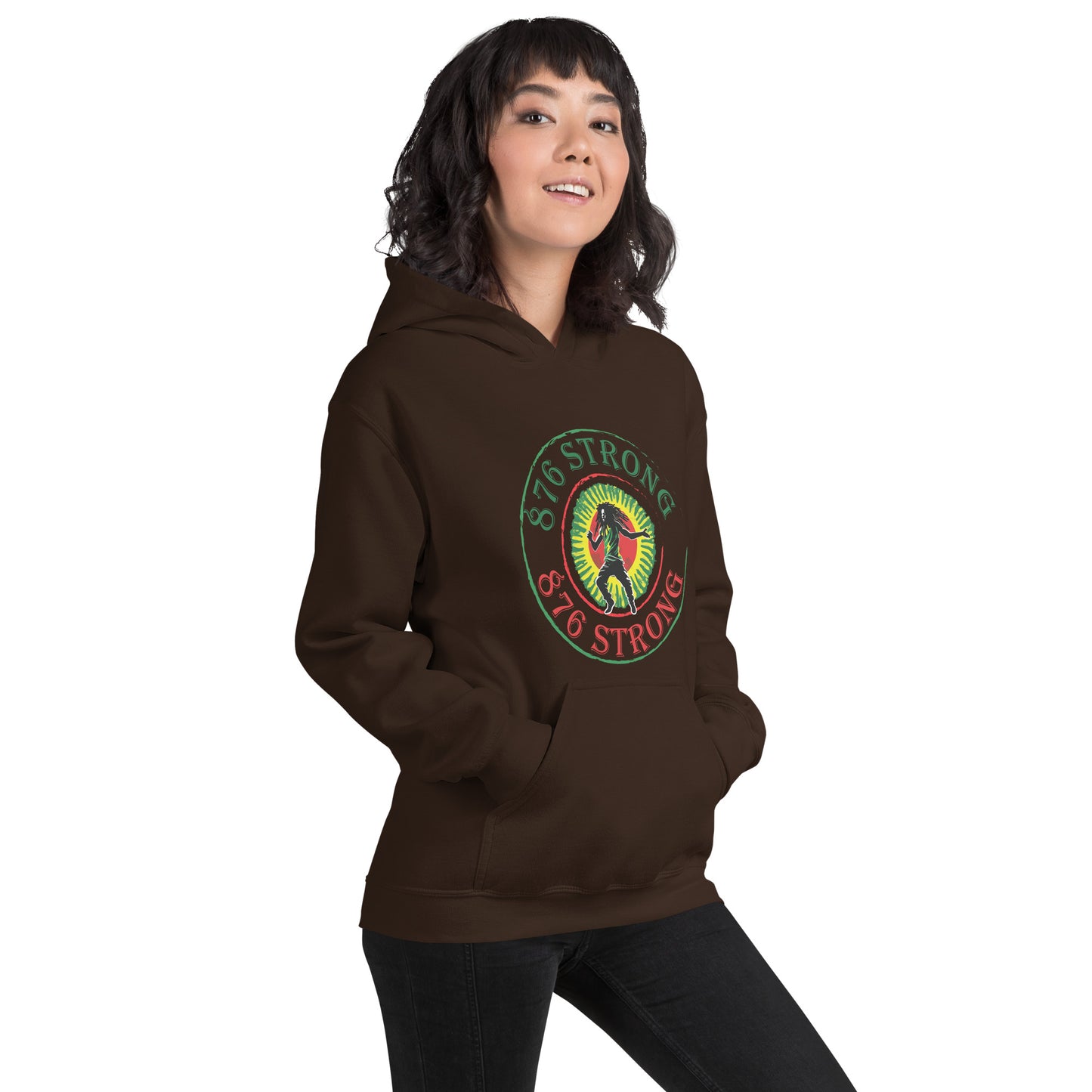 Sweat à capuche unisexe « 876 Strong »