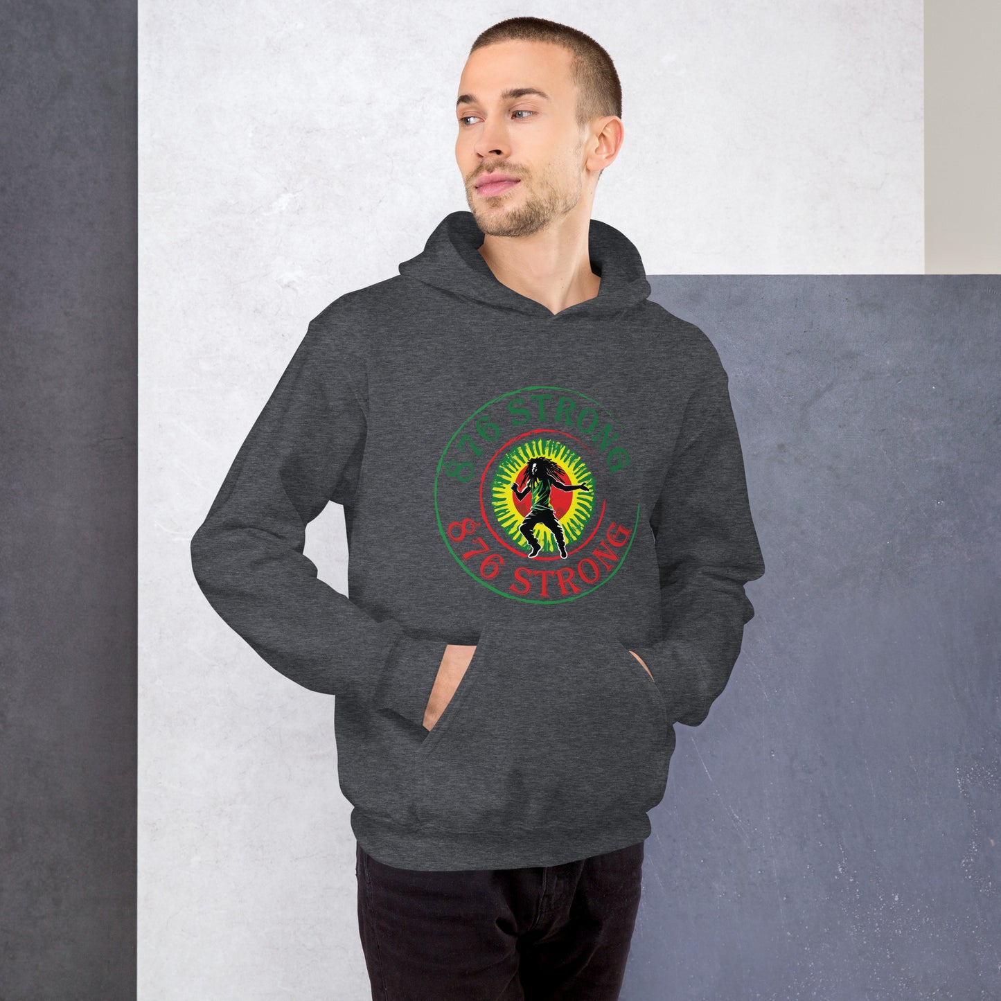 Sweat à capuche unisexe « 876 Strong »