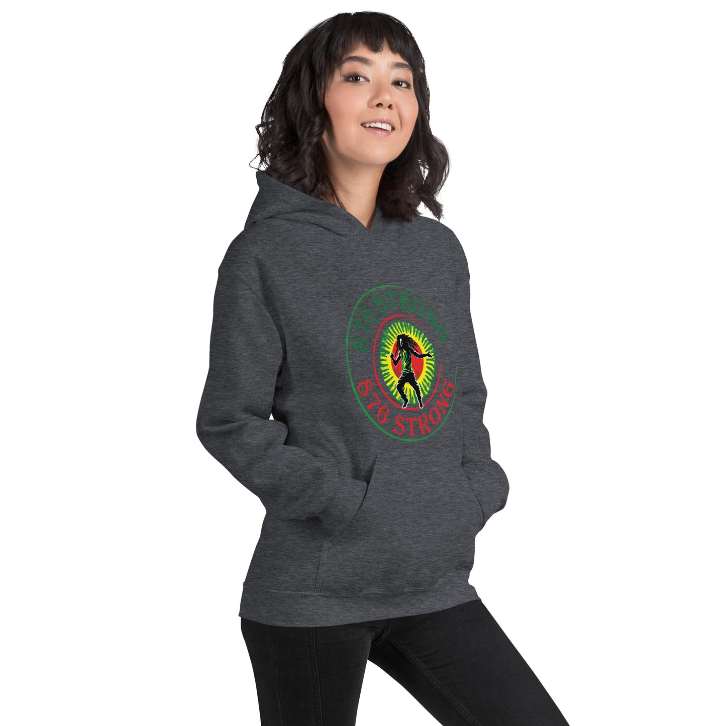 Sweat à capuche unisexe « 876 Strong »