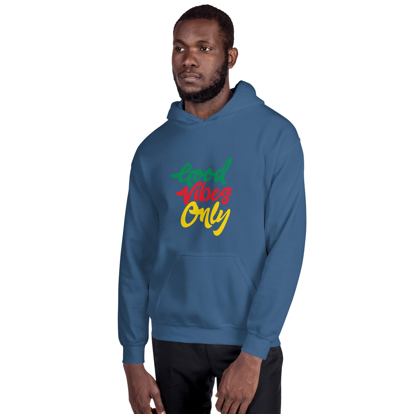 Unisex-hoodie "Good Vibes Only".