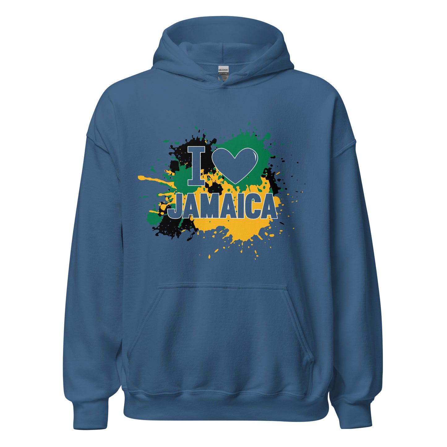Unisex "I <3 Jamaica" Hoodie