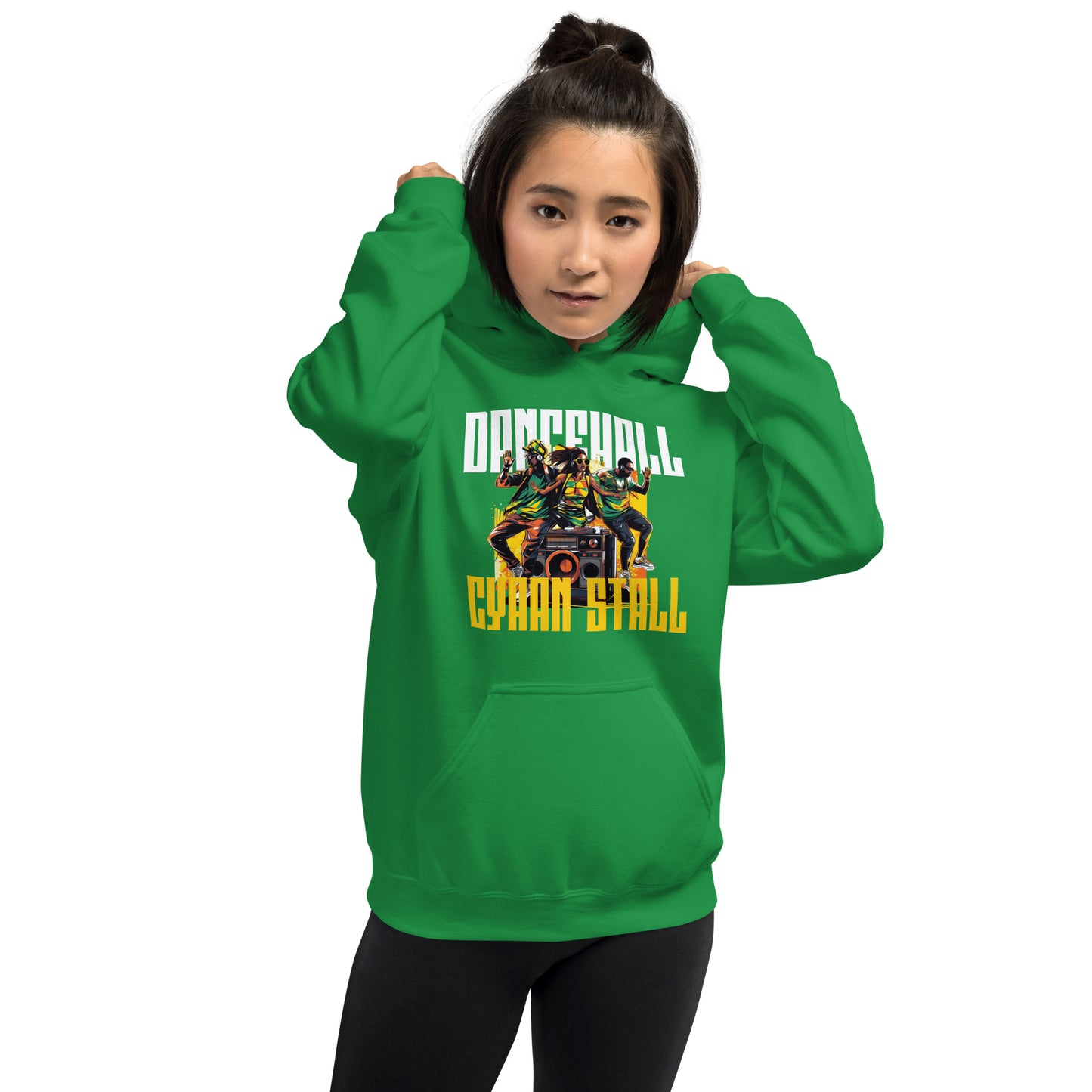 Dancehall Cyaan Stall Hoodie