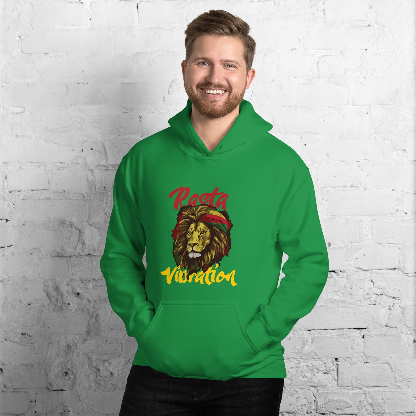 Unisex "Rasta Vibration" Hoodie