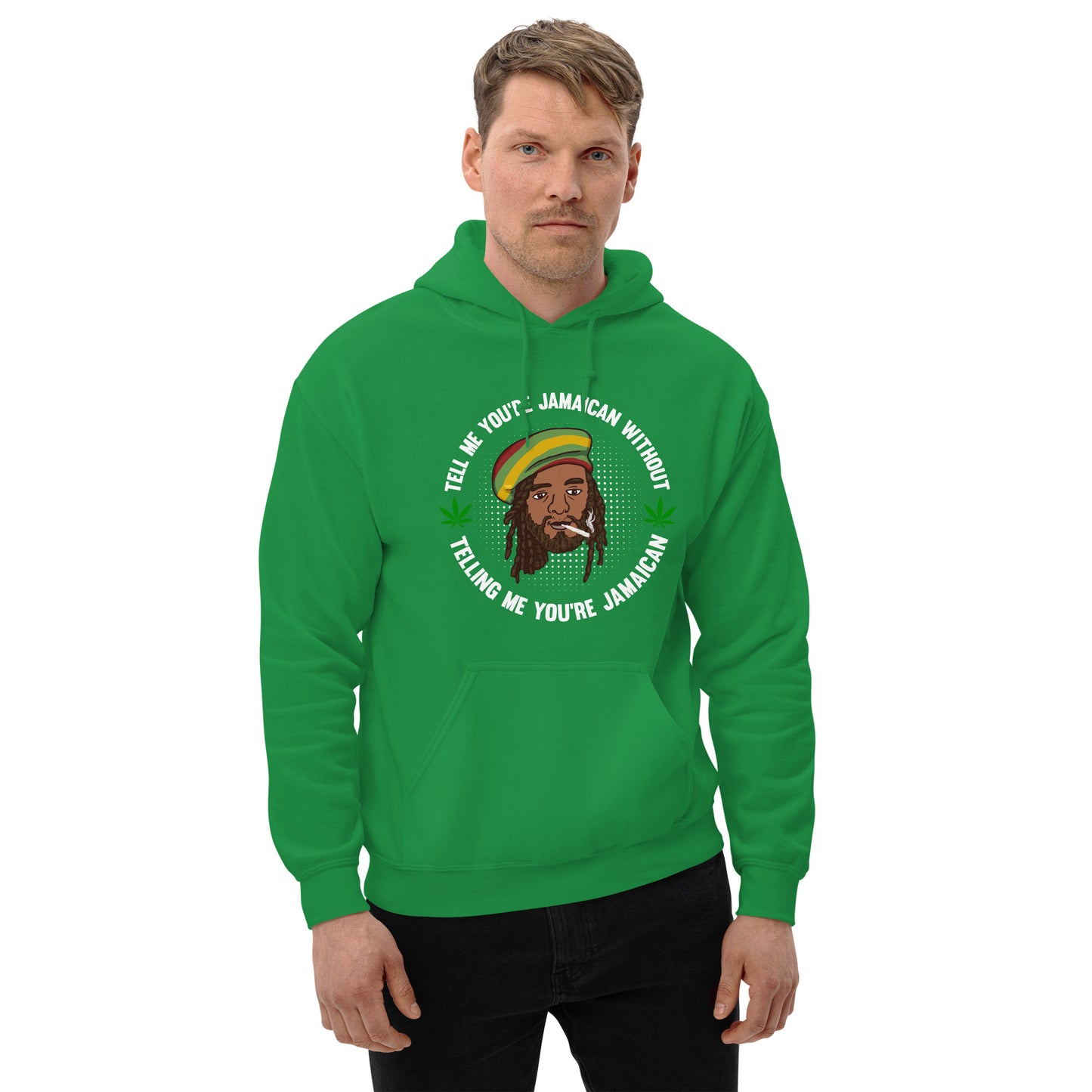 Unisex "Tell me you're Jamaican" Hoodie