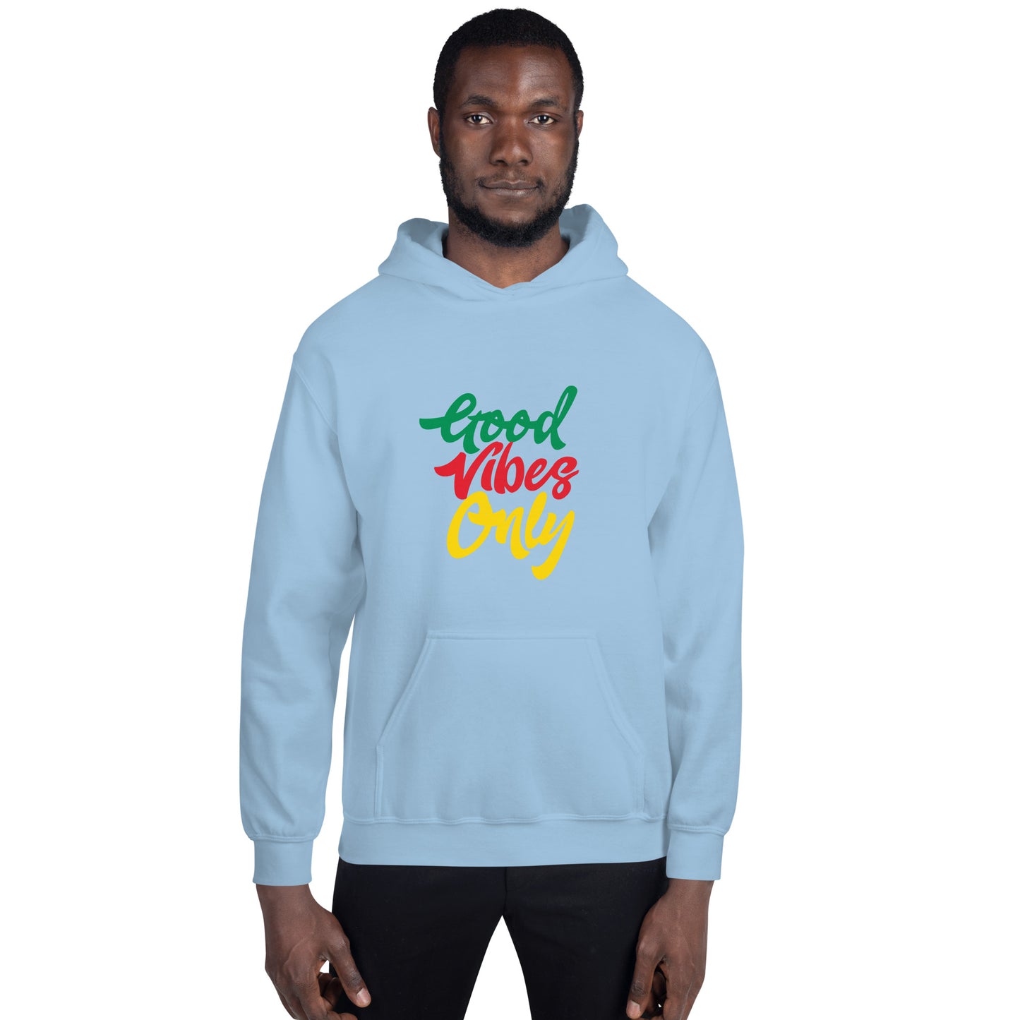 Unisex-hoodie "Good Vibes Only".