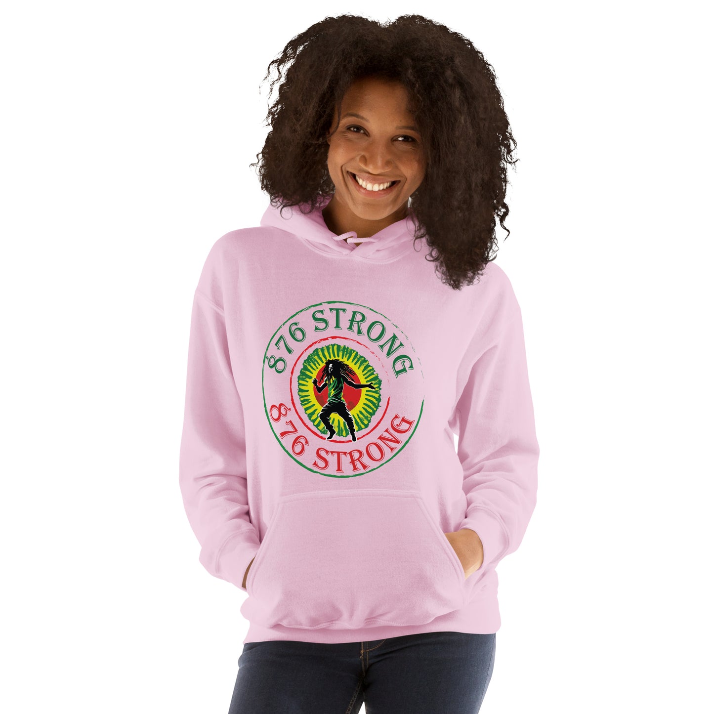 Sweat à capuche unisexe « 876 Strong »