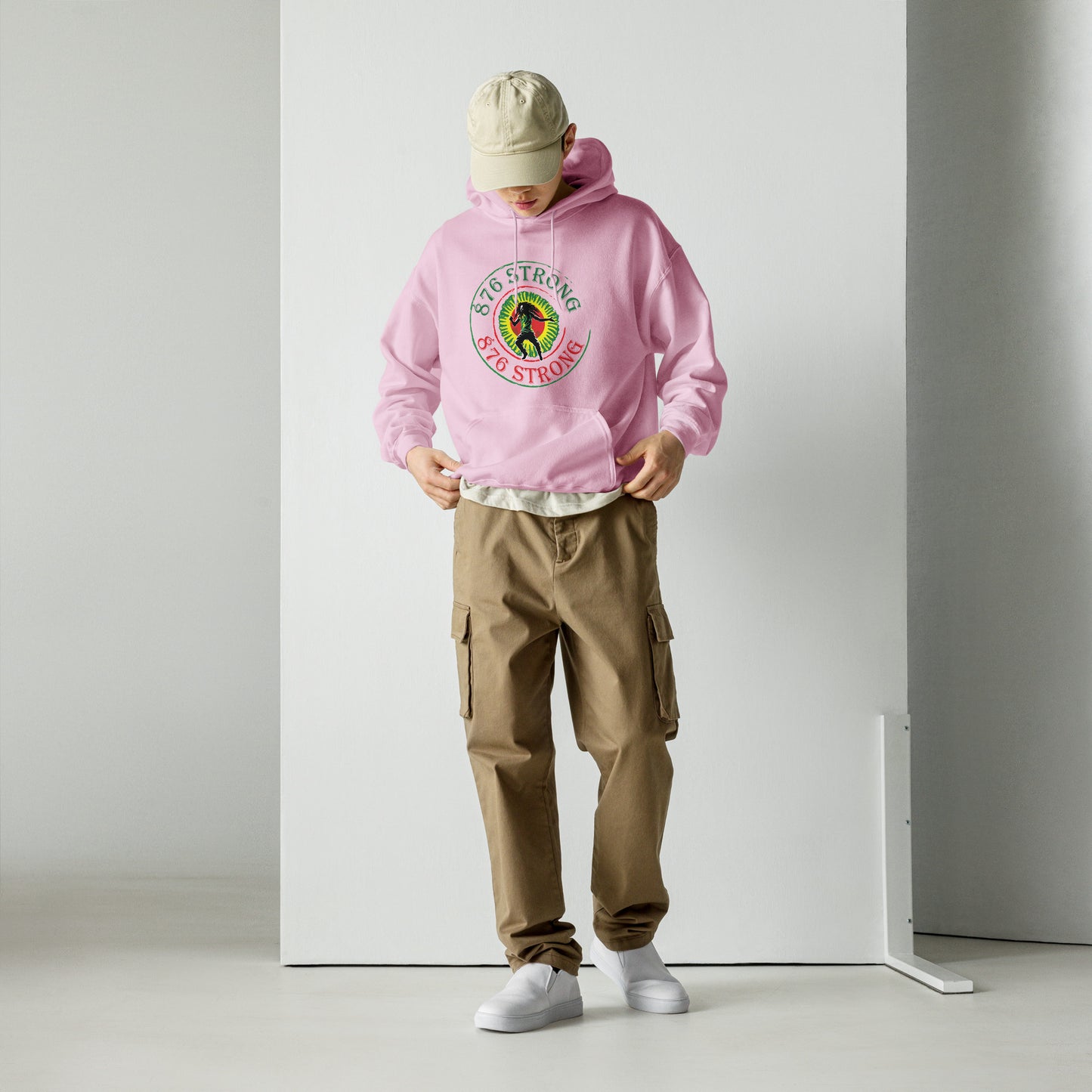 Sweat à capuche unisexe « 876 Strong »