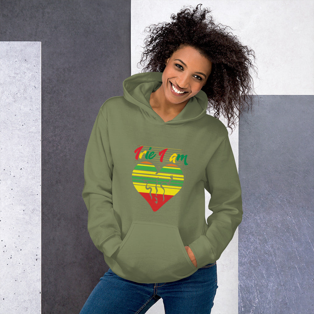 Sweat à capuche unisexe « Irie I Am »