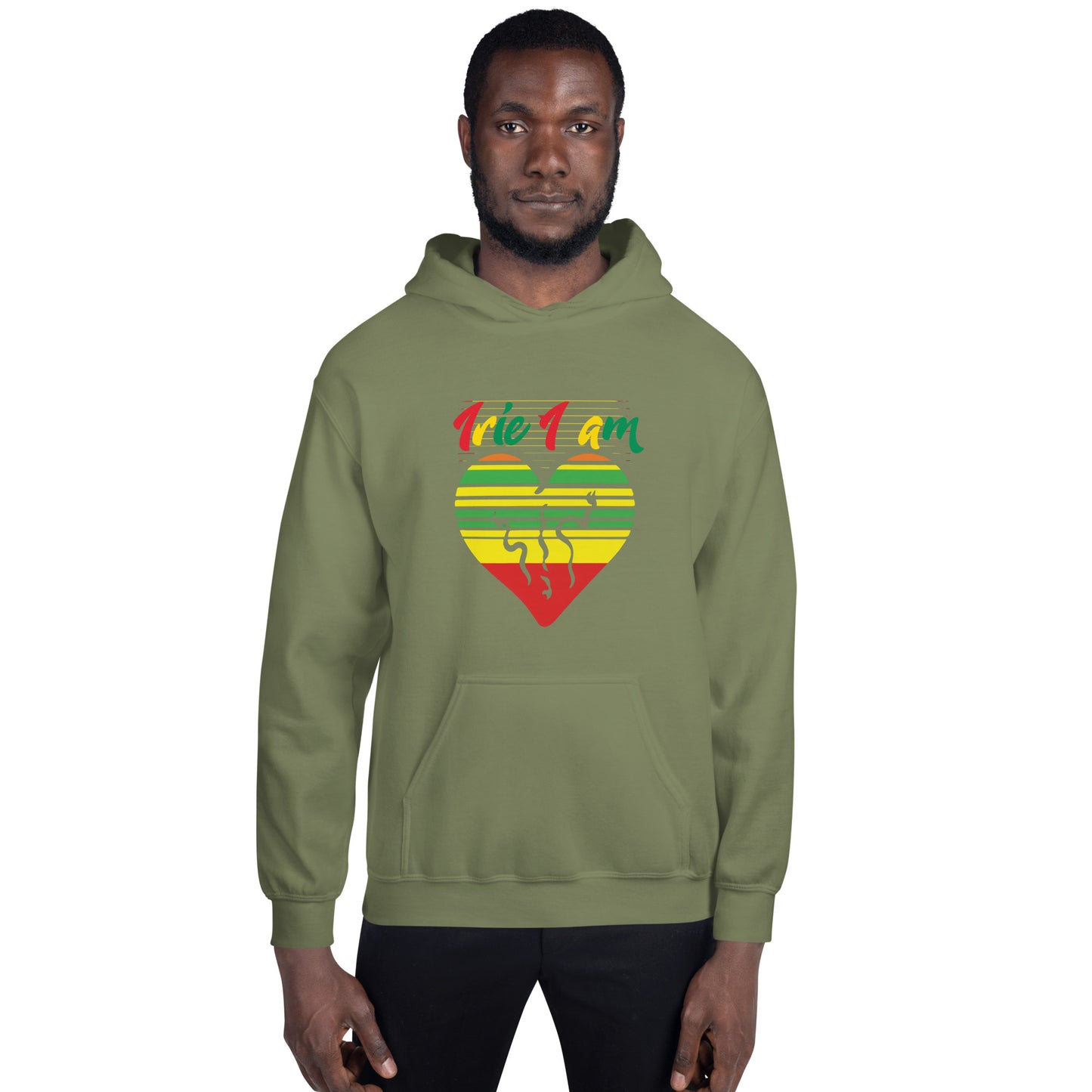 Sweat à capuche unisexe « Irie I Am »