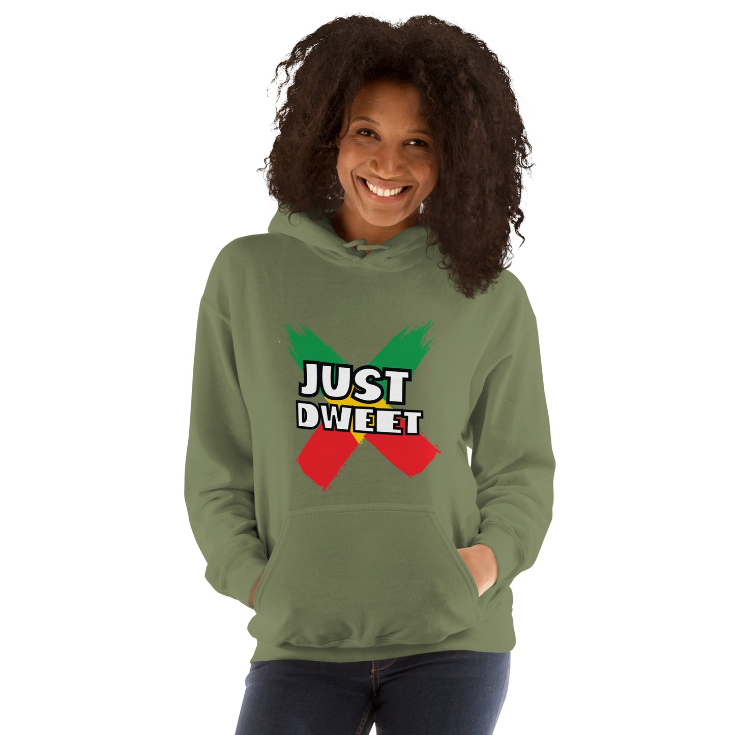 Unisex-hoodie "Just Dweet".