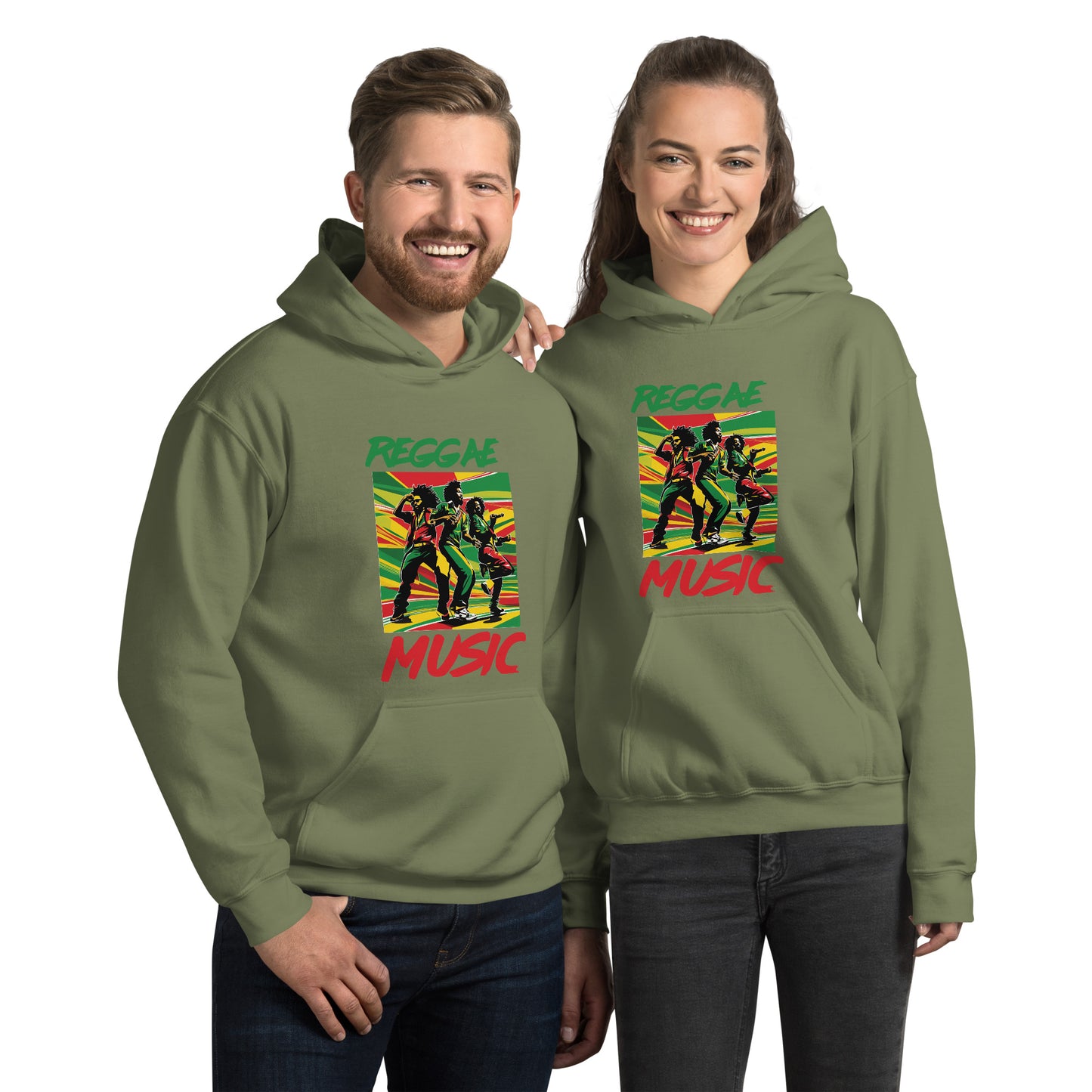 Unisex "Reggae Music" Hoodie