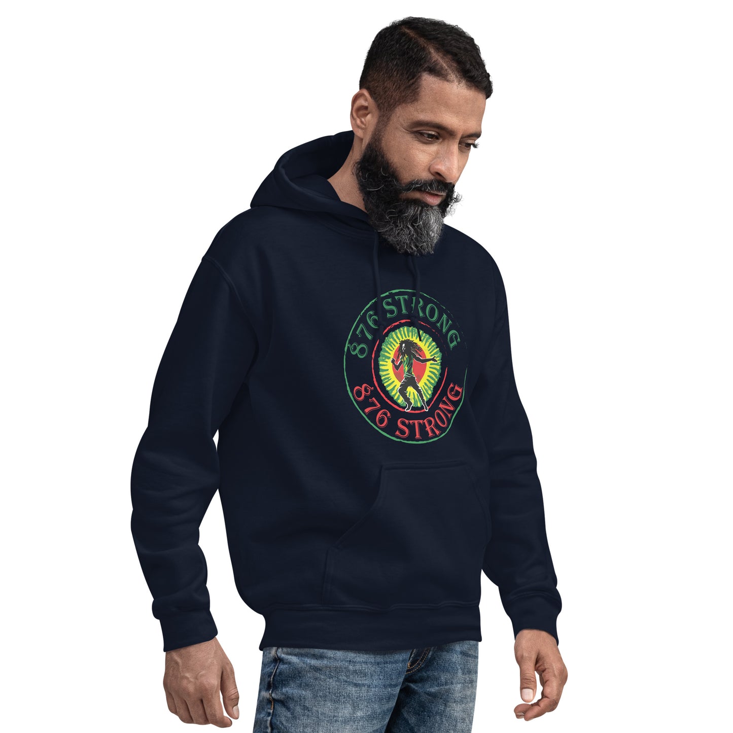 Sweat à capuche unisexe « 876 Strong »