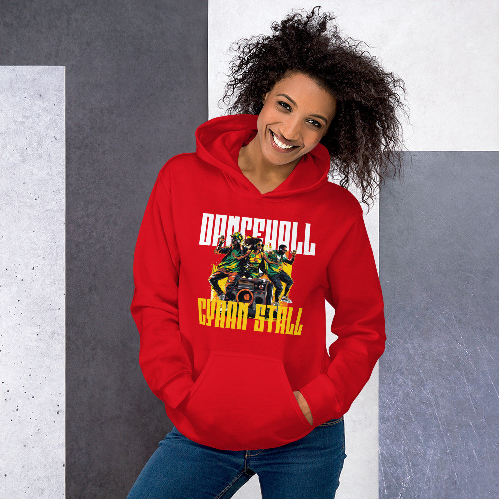 Dancehall Cyaan Stall Hoodie