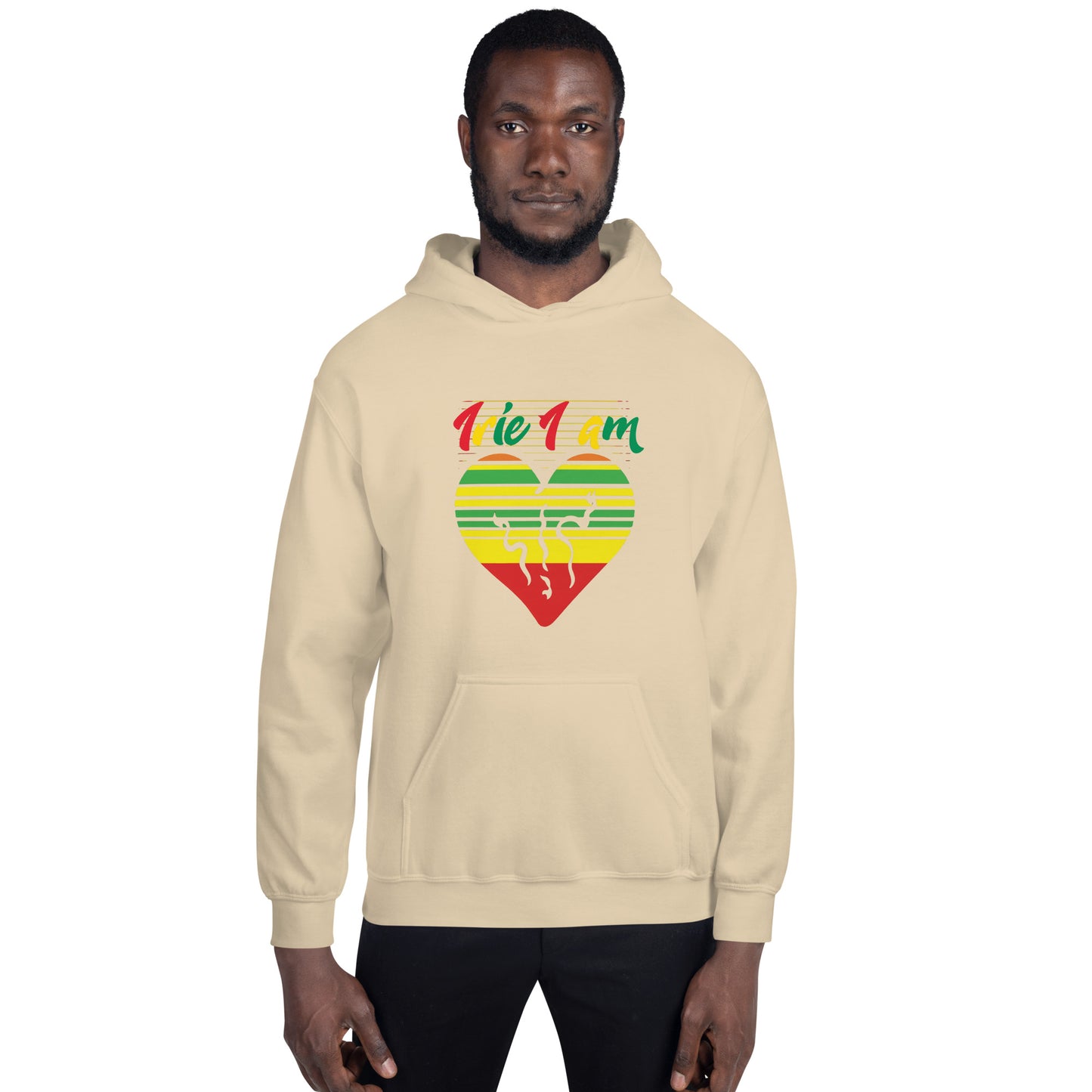 Sweat à capuche unisexe « Irie I Am »