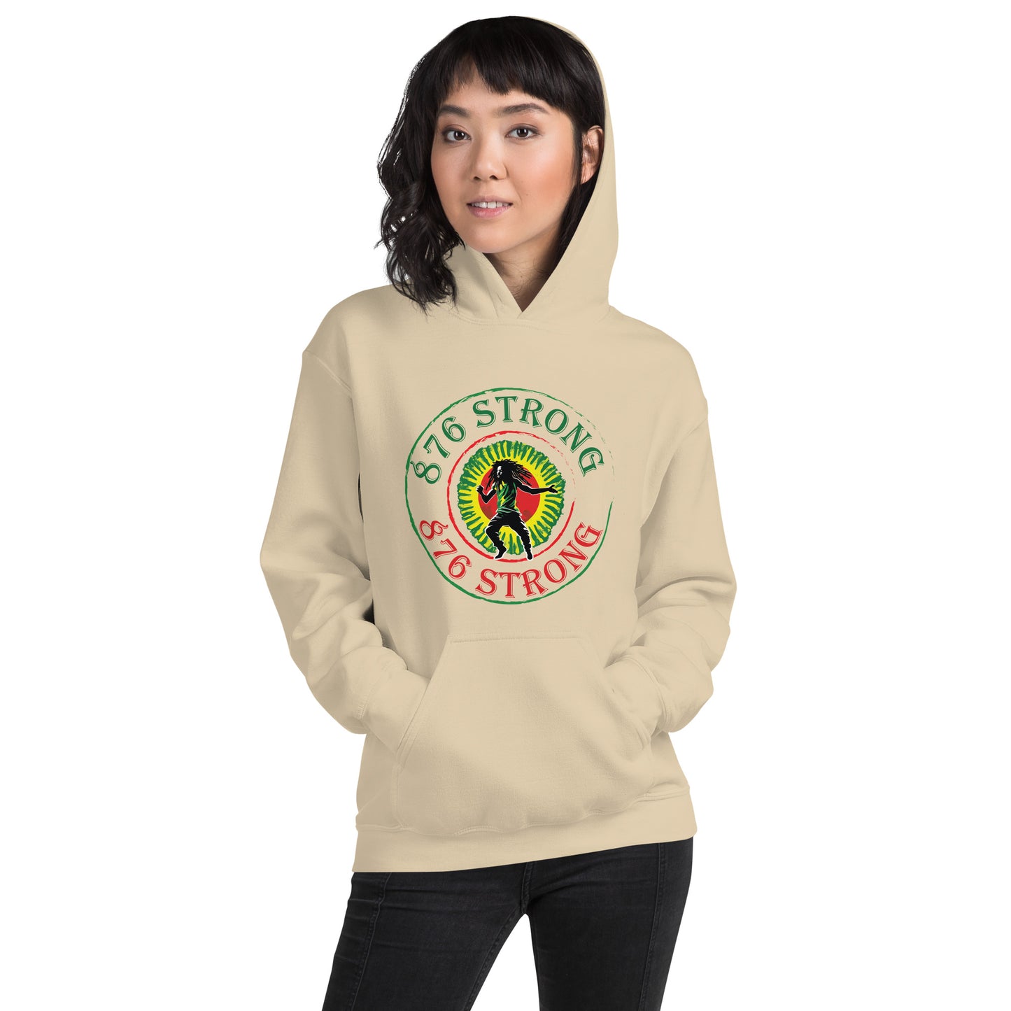 Sweat à capuche unisexe « 876 Strong »