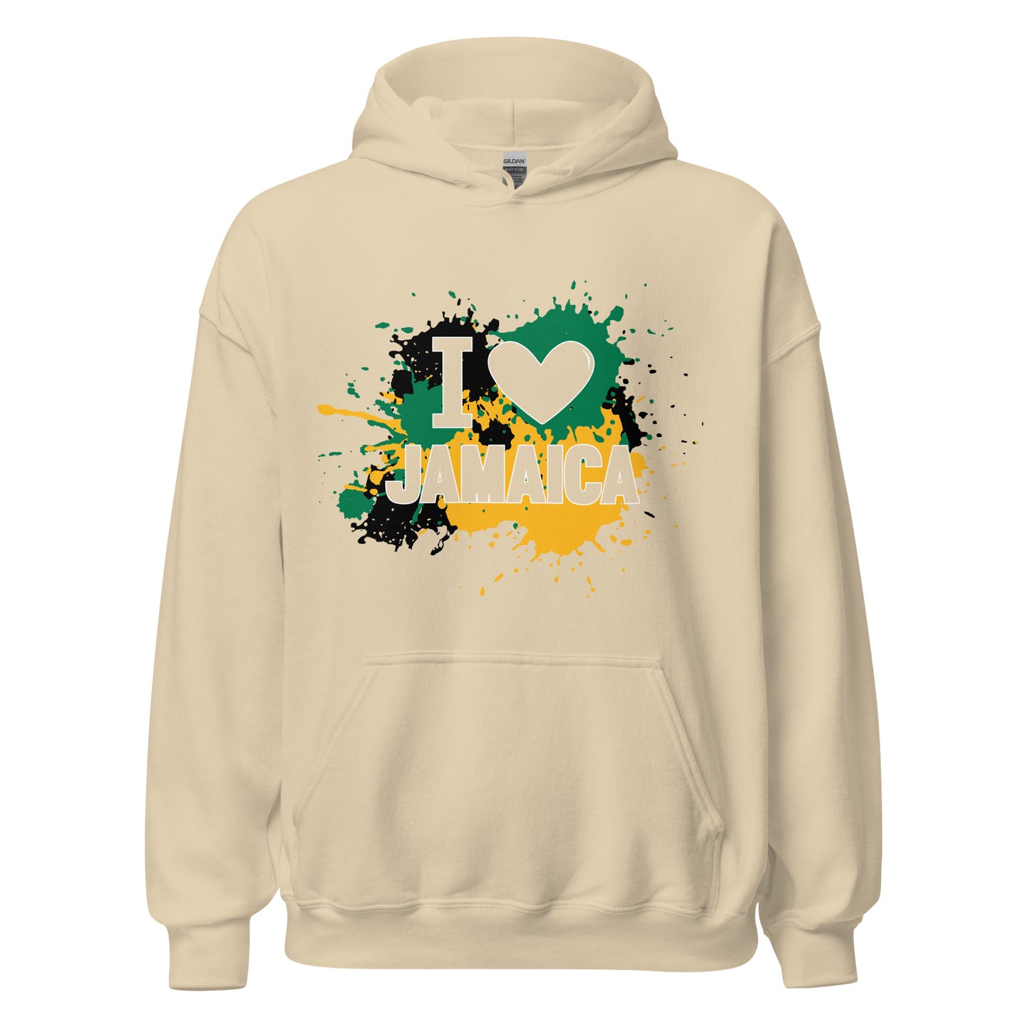 Unisex "I <3 Jamaica" Hoodie